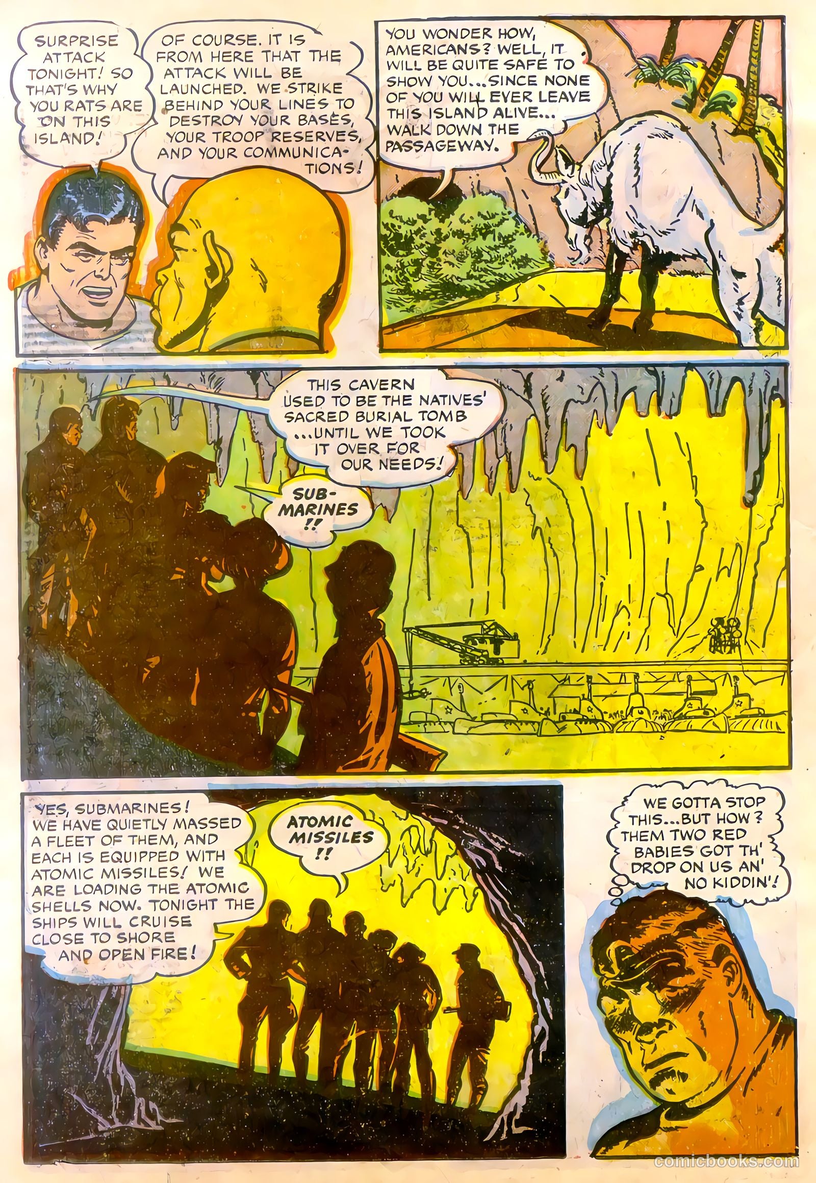 Tell It to the Marines #2 (1952) — page 22 of 36
