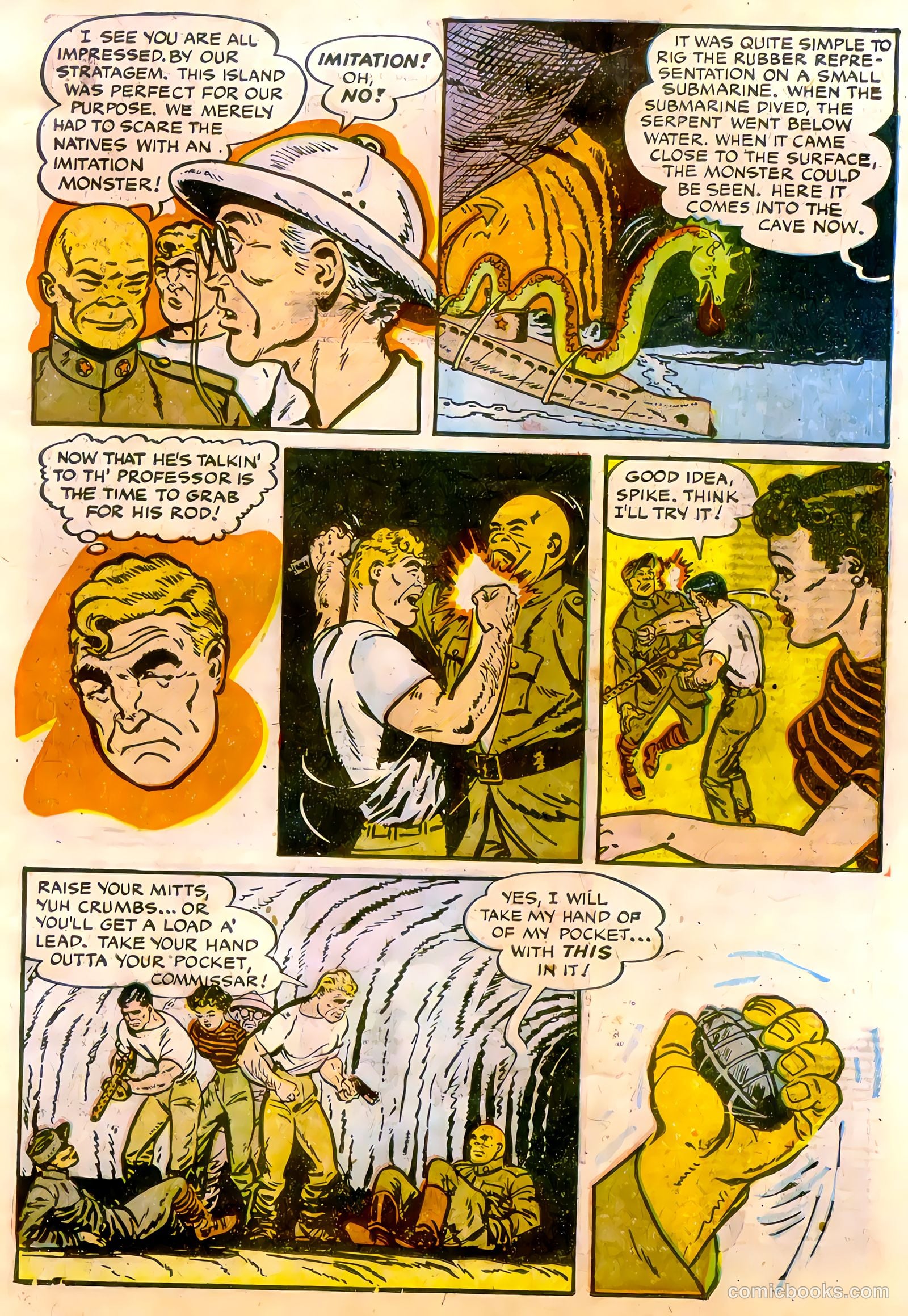Tell It to the Marines #2 (1952) — page 23 of 36