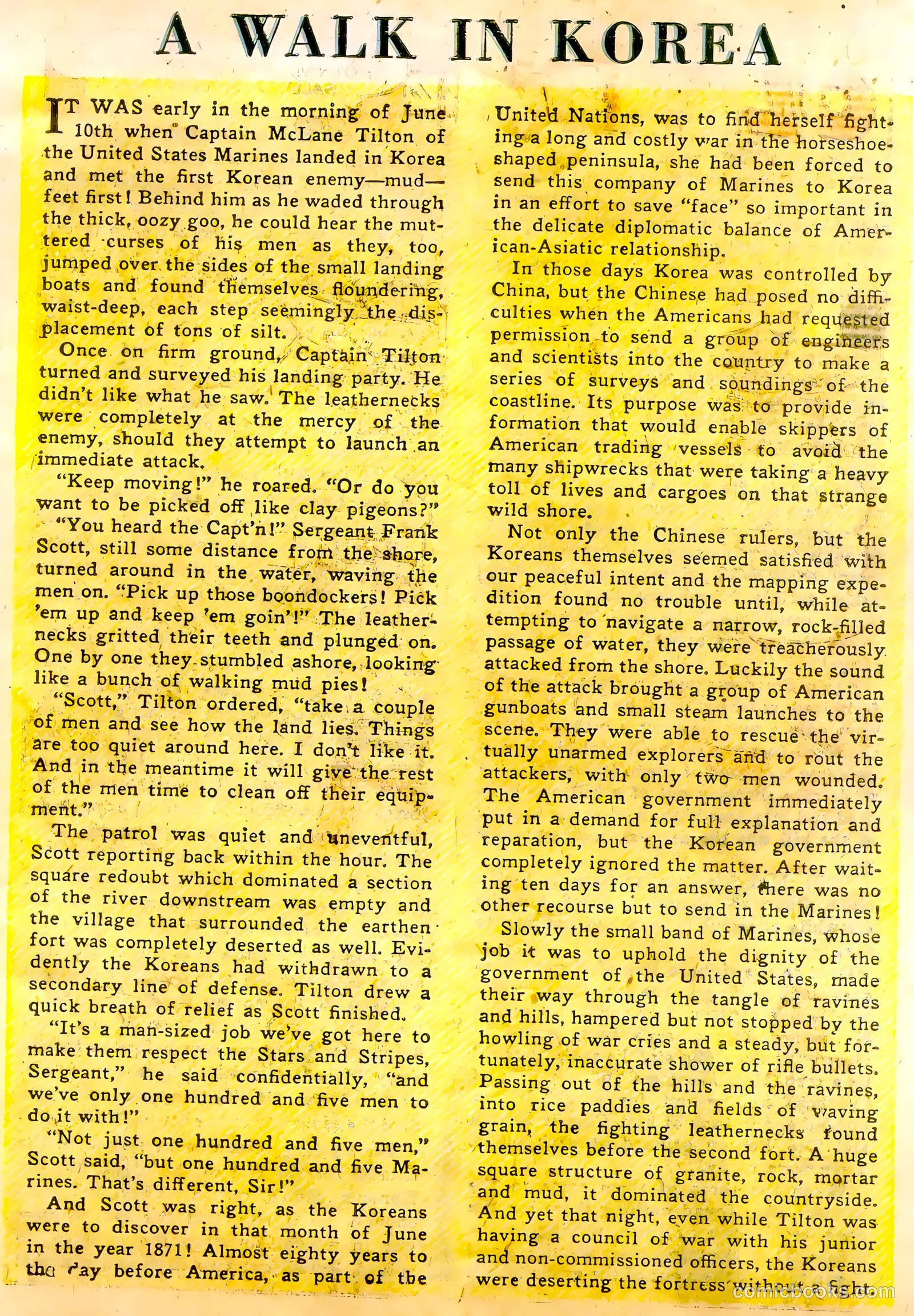 Tell It to the Marines #2 (1952) — page 27 of 36