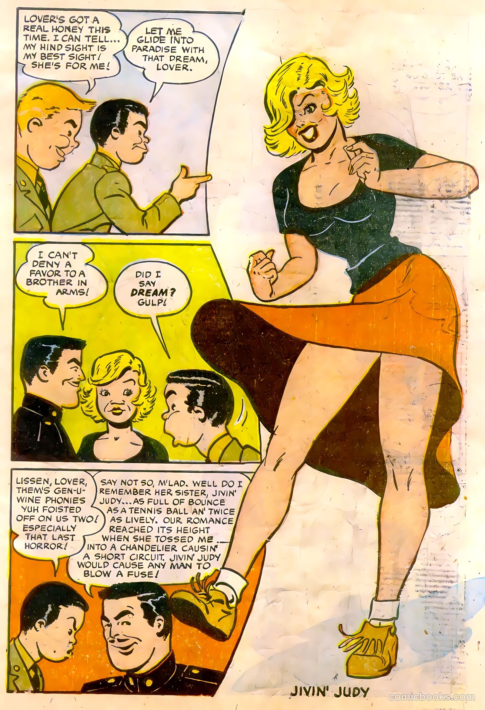 Tell It to the Marines #2 (1952) — page 31 of 36