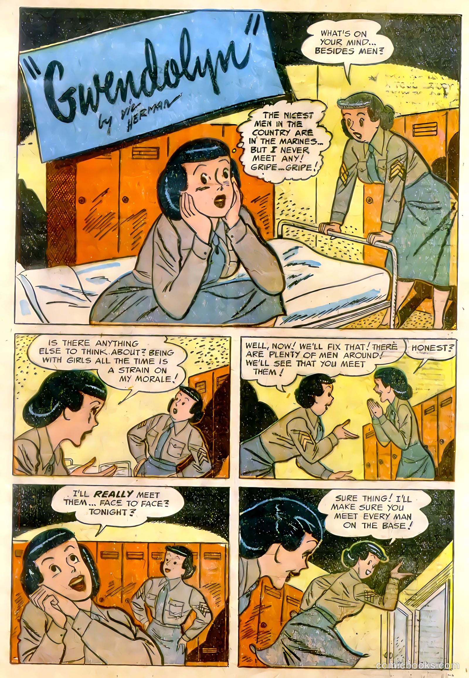 Tell It to the Marines #2 (1952) — page 33 of 36
