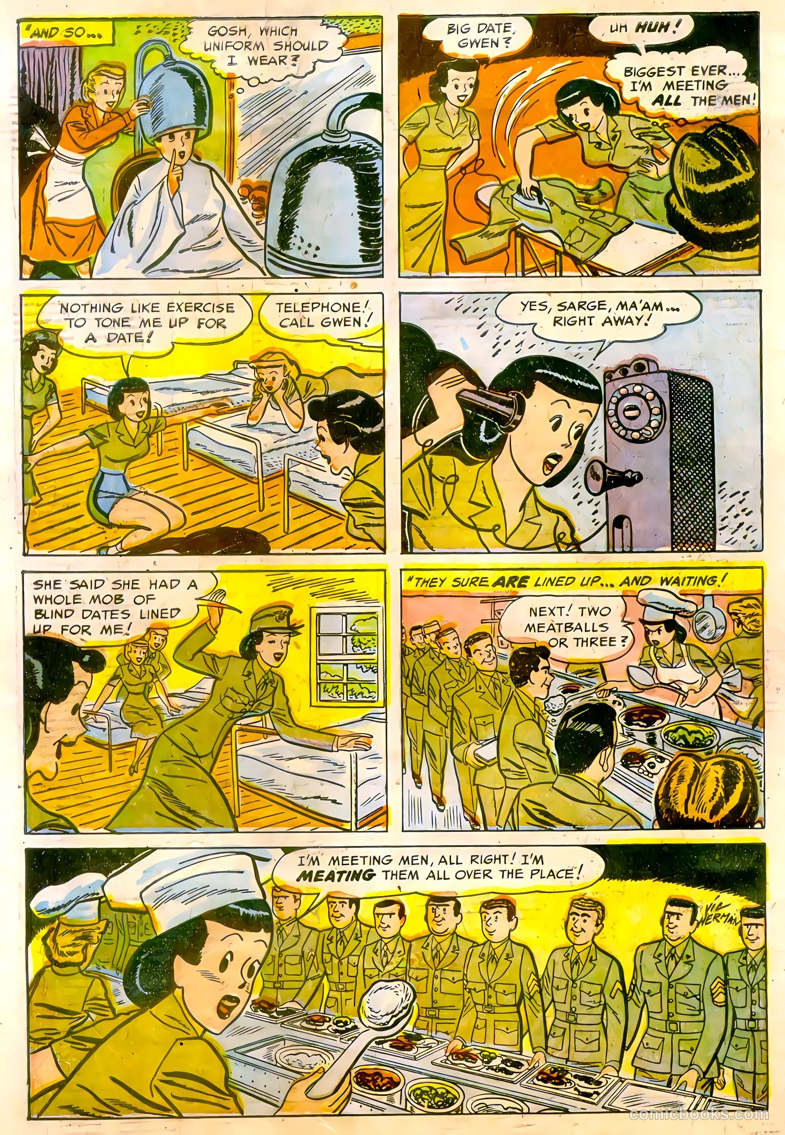 Tell It to the Marines #2 (1952) — page 34 of 36
