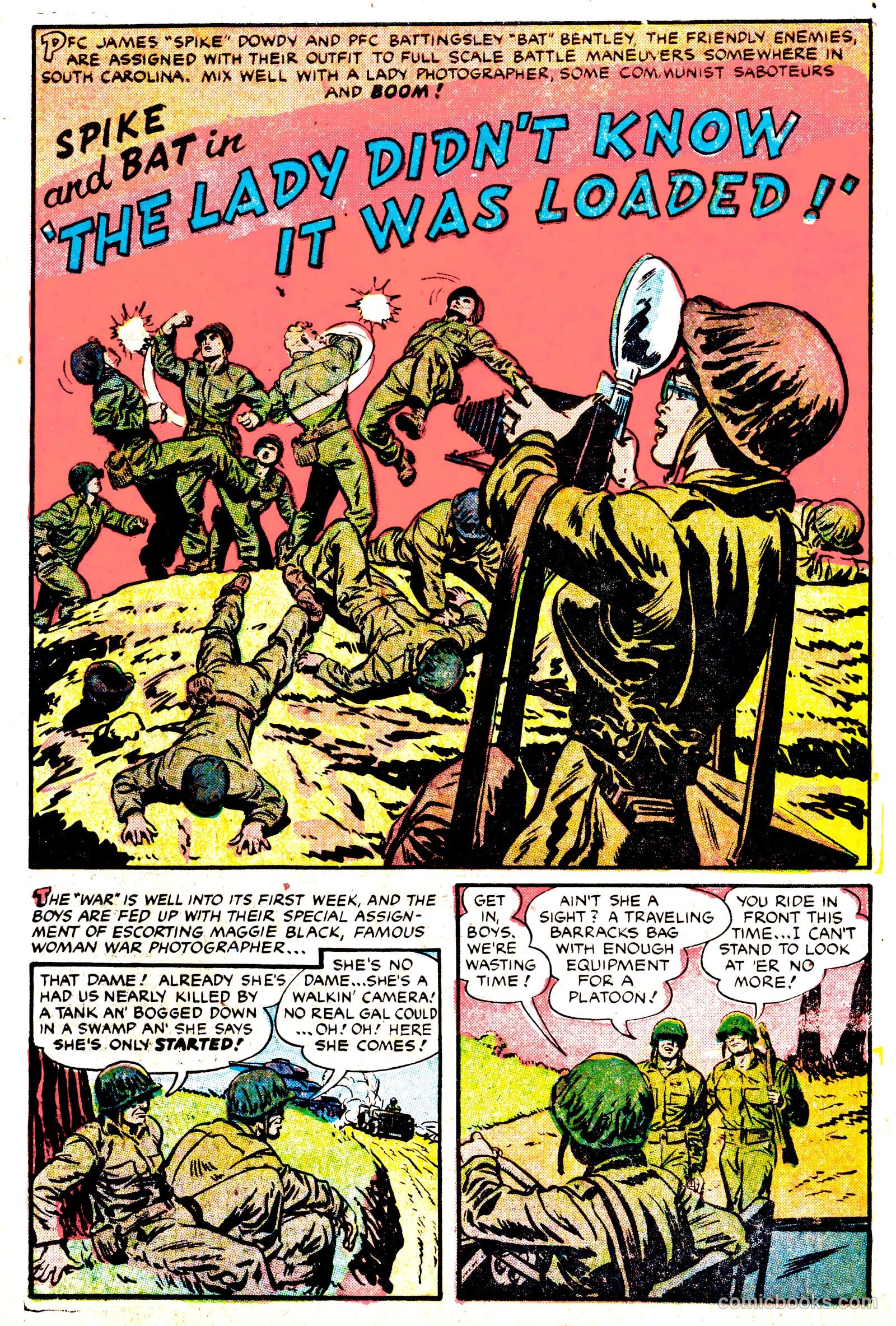Tell It to the Marines #3 (1952) — page 3 of 36