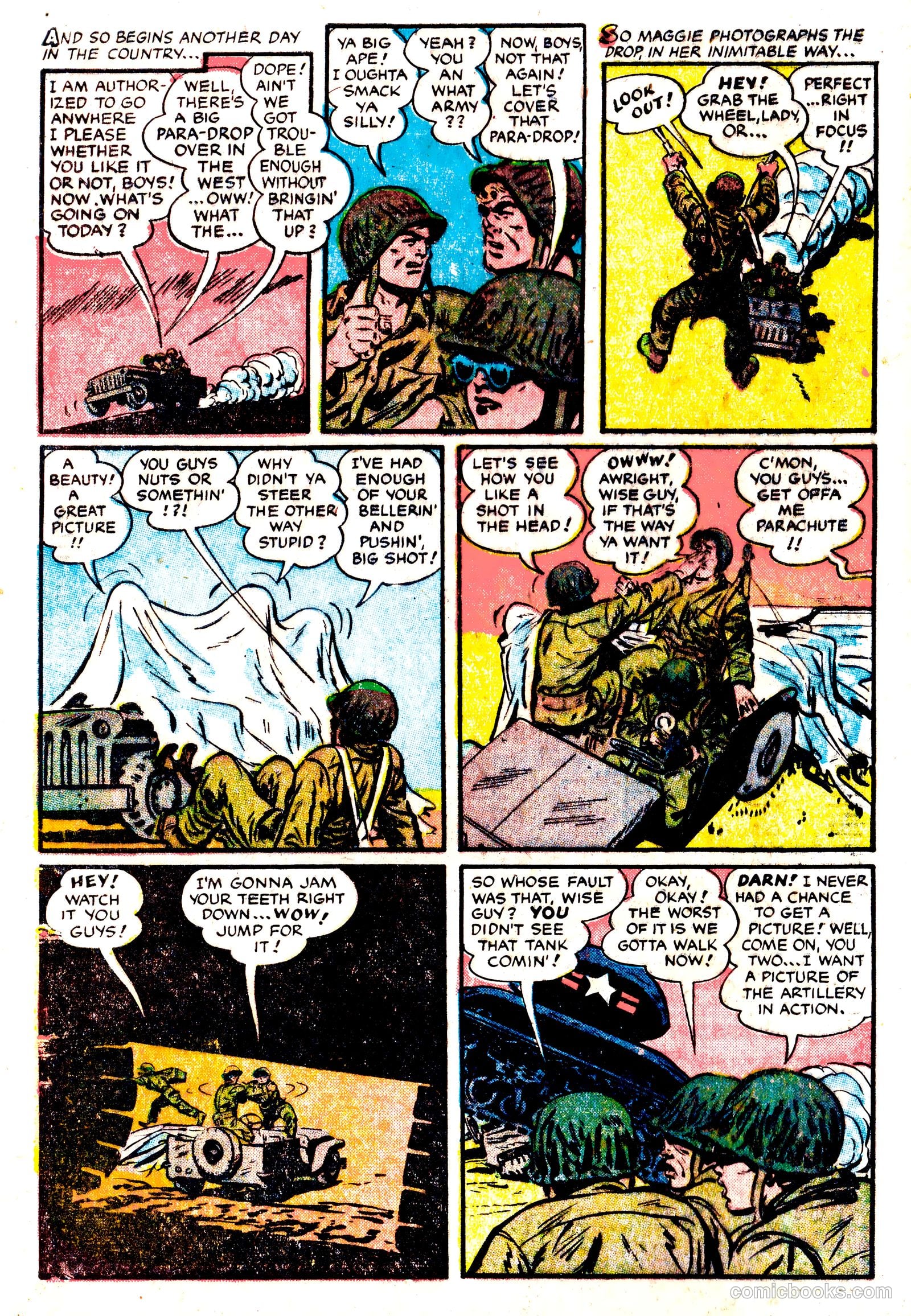 Tell It to the Marines #3 (1952) — page 4 of 36