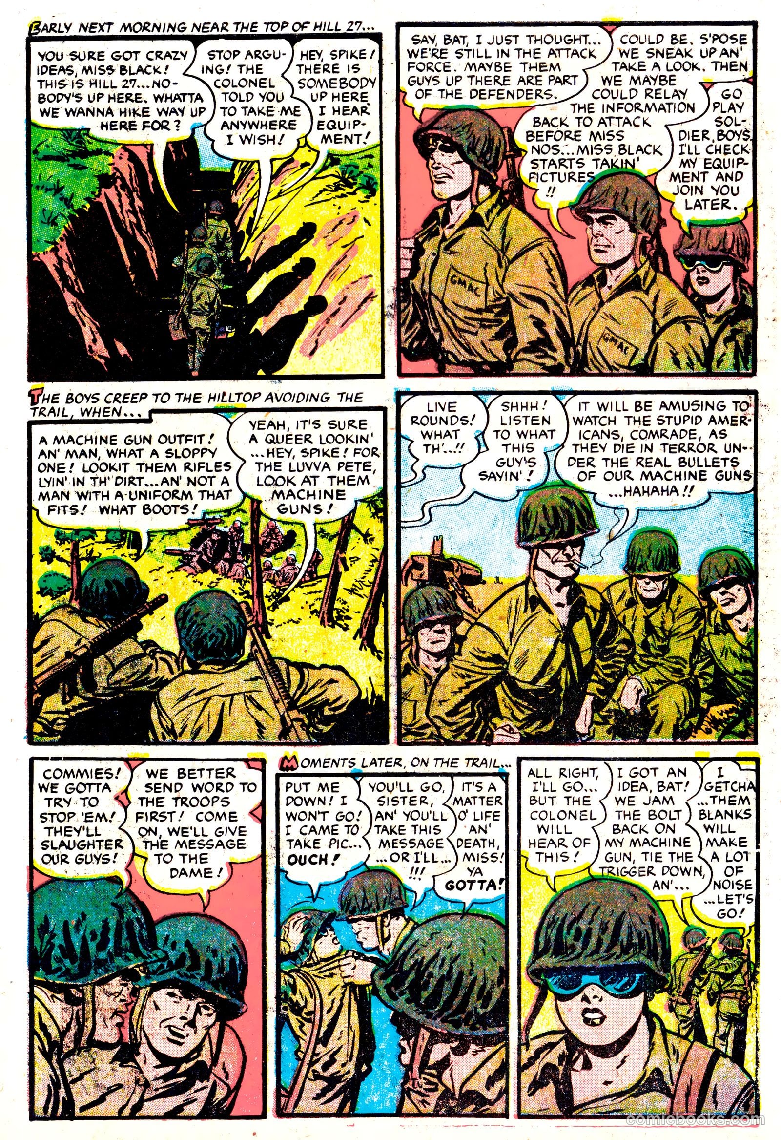 Tell It to the Marines #3 (1952) — page 7 of 36