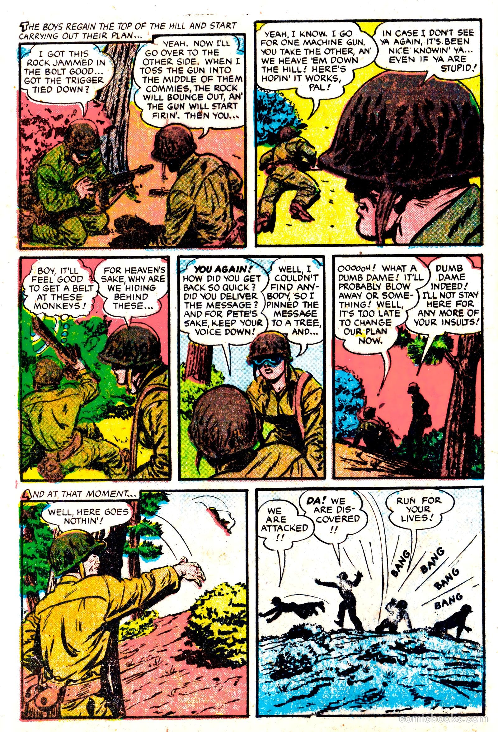 Tell It to the Marines #3 (1952) — page 8 of 36