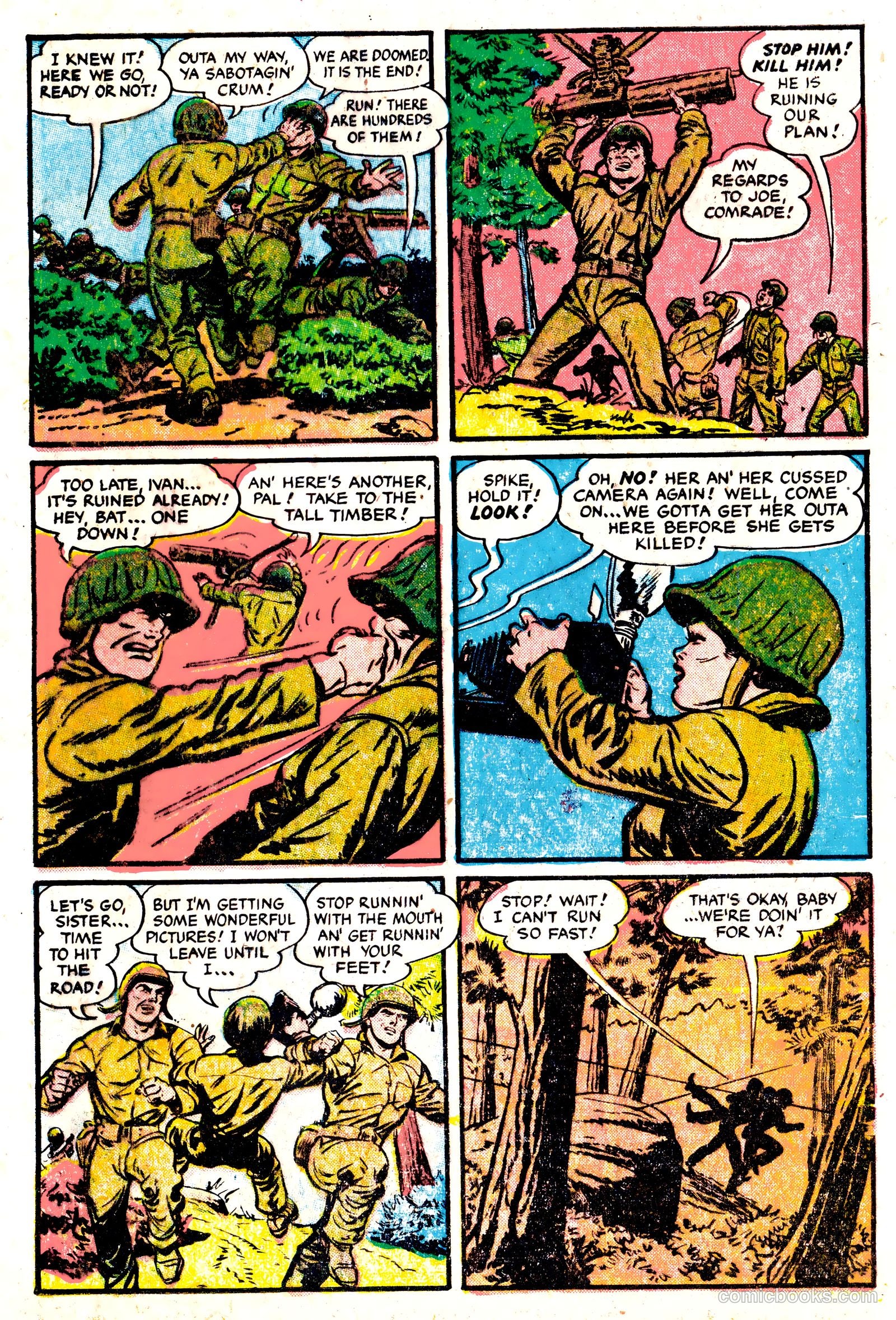 Tell It to the Marines #3 (1952) — page 9 of 36
