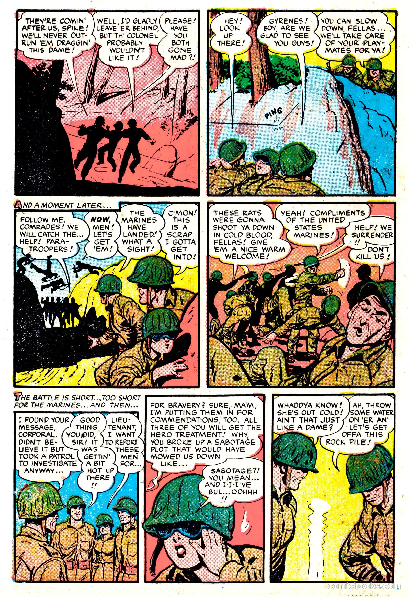 Tell It to the Marines #3 (1952) — page 10 of 36