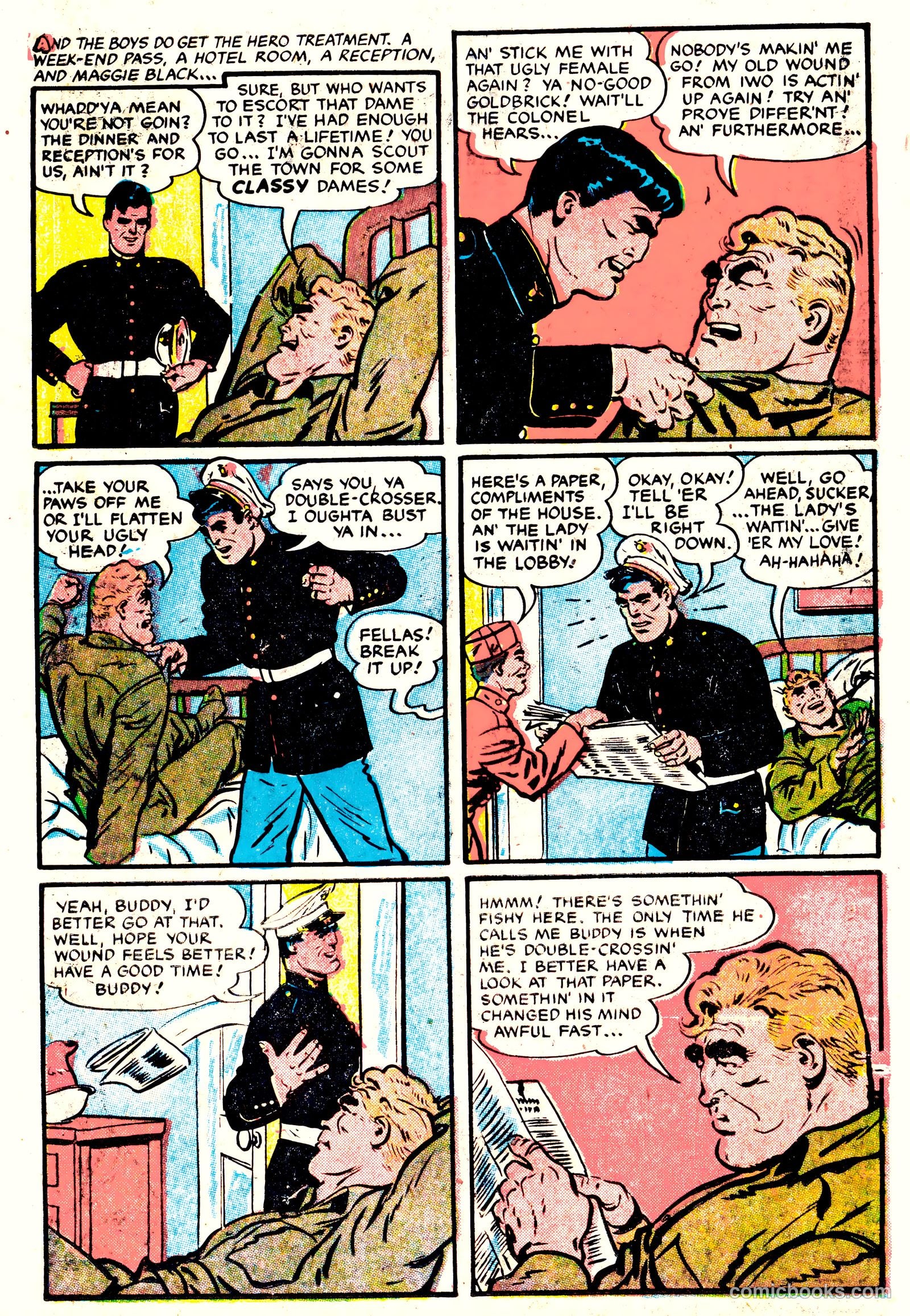 Tell It to the Marines #3 (1952) — page 11 of 36