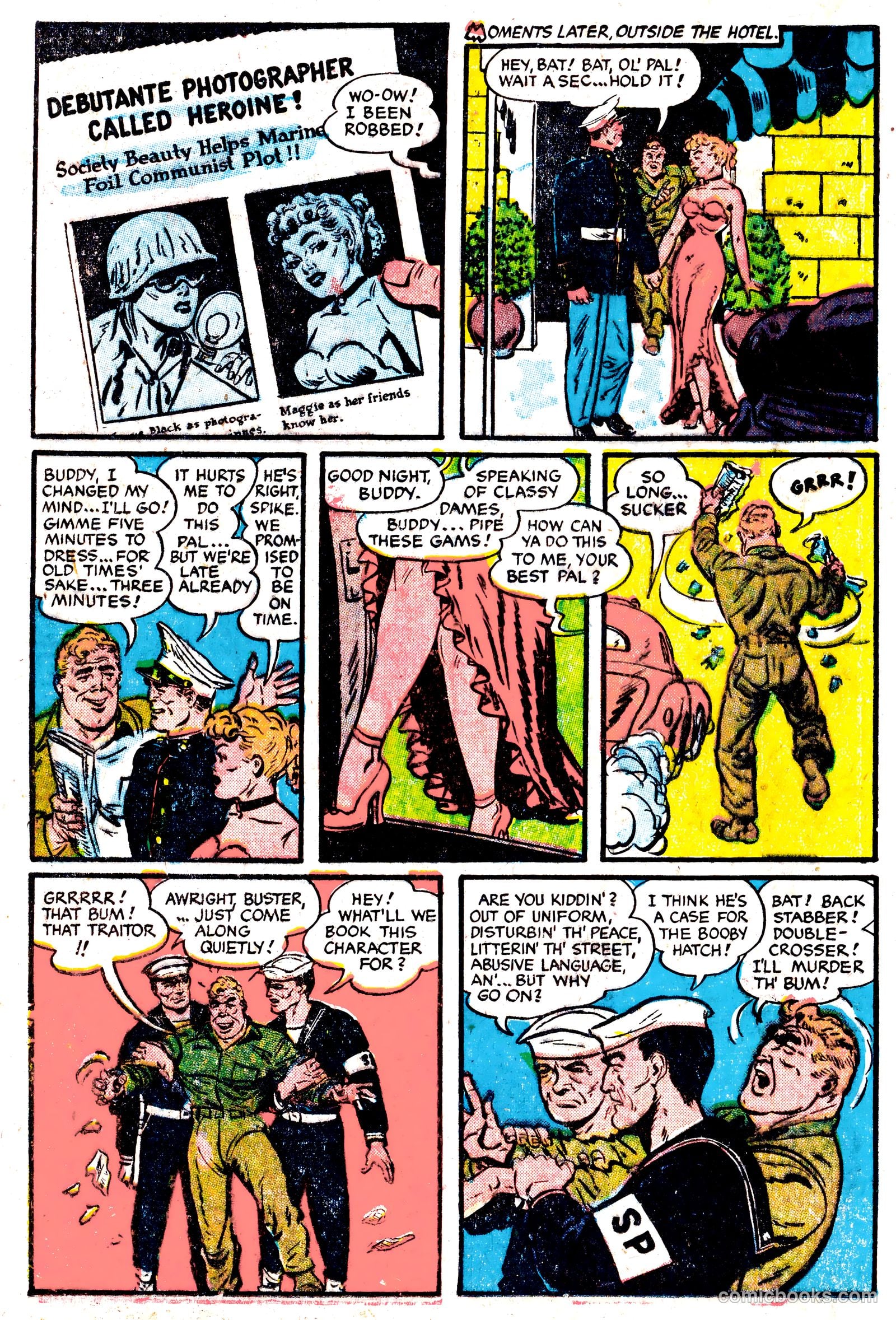 Tell It to the Marines #3 (1952) — page 12 of 36