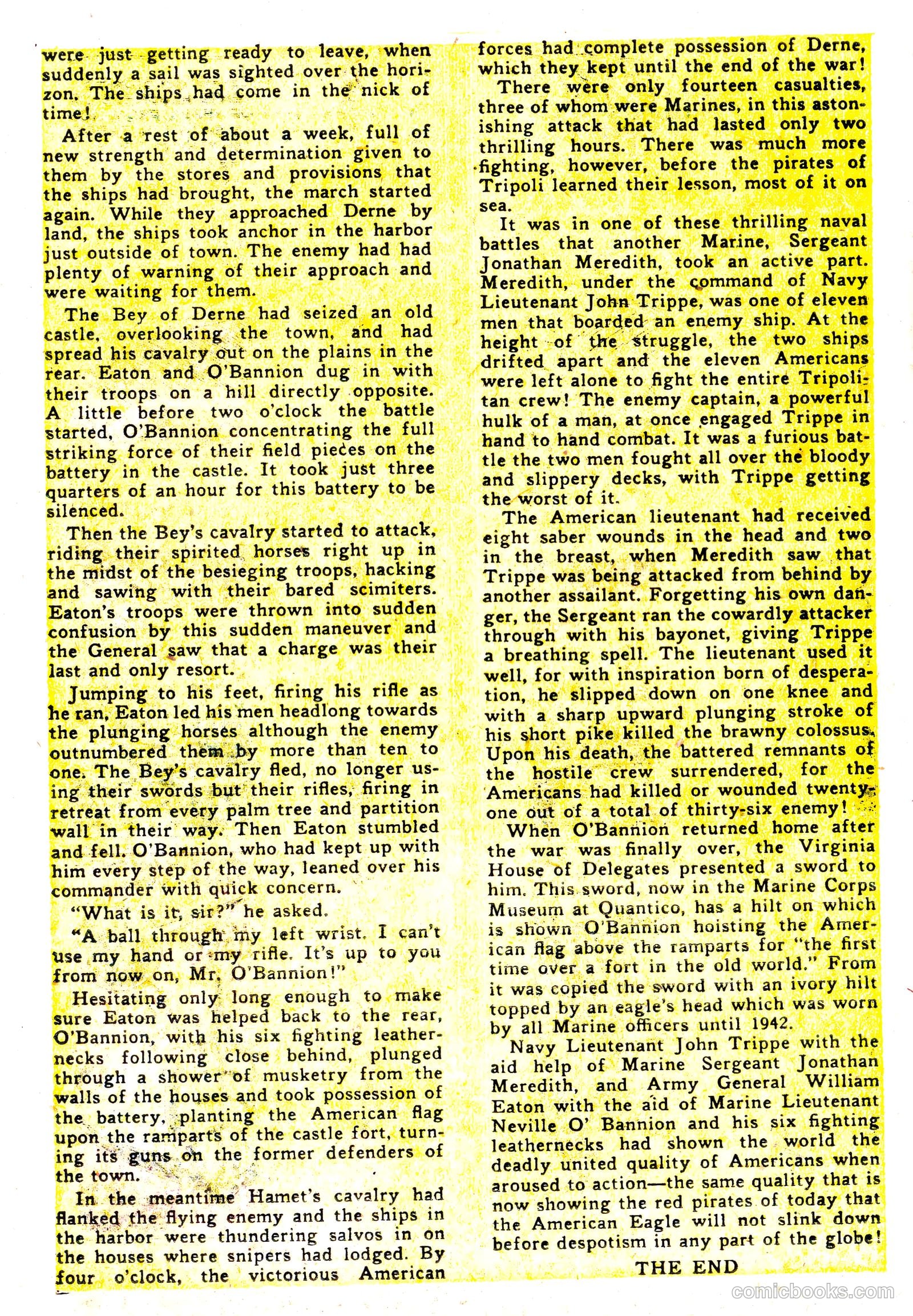 Tell It to the Marines #3 (1952) — page 26 of 36