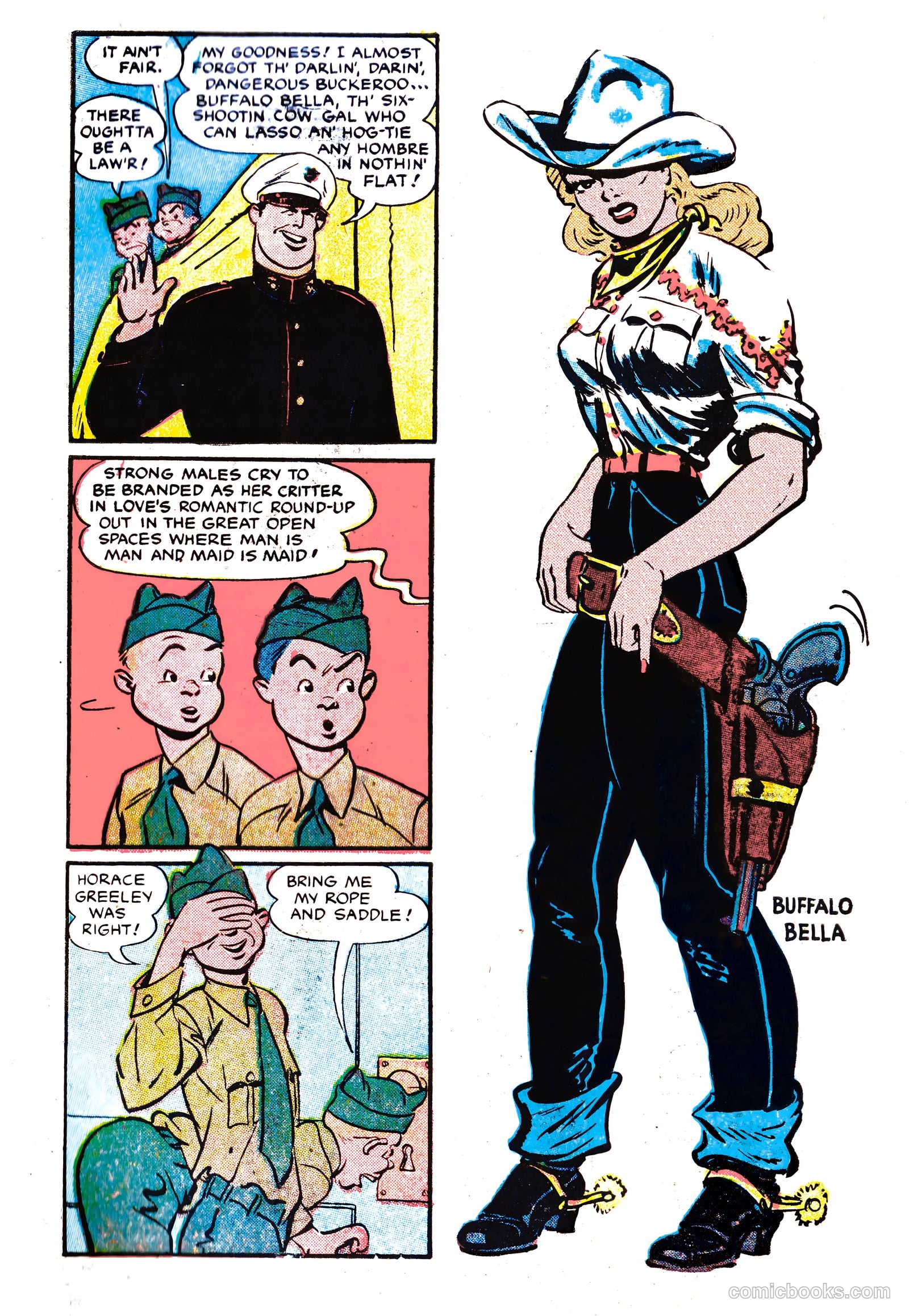 Tell It to the Marines #3 (1952) — page 31 of 36