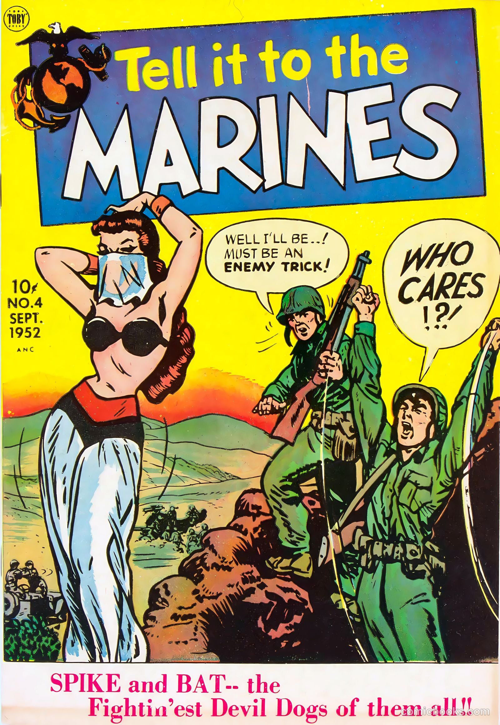 Tell It to the Marines #4 cover