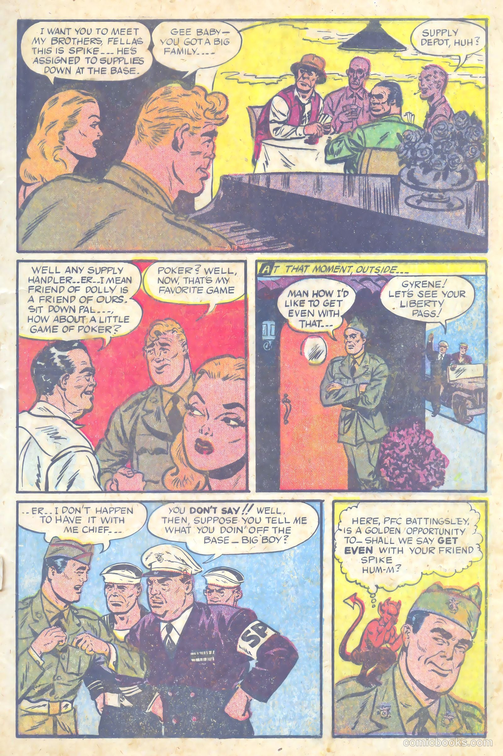 Tell It to the Marines #4 (1952) — page 5 of 36