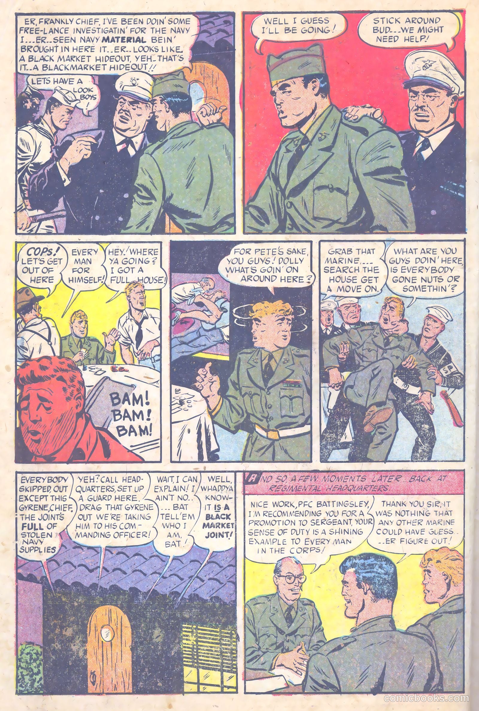 Tell It to the Marines #4 (1952) — page 6 of 36