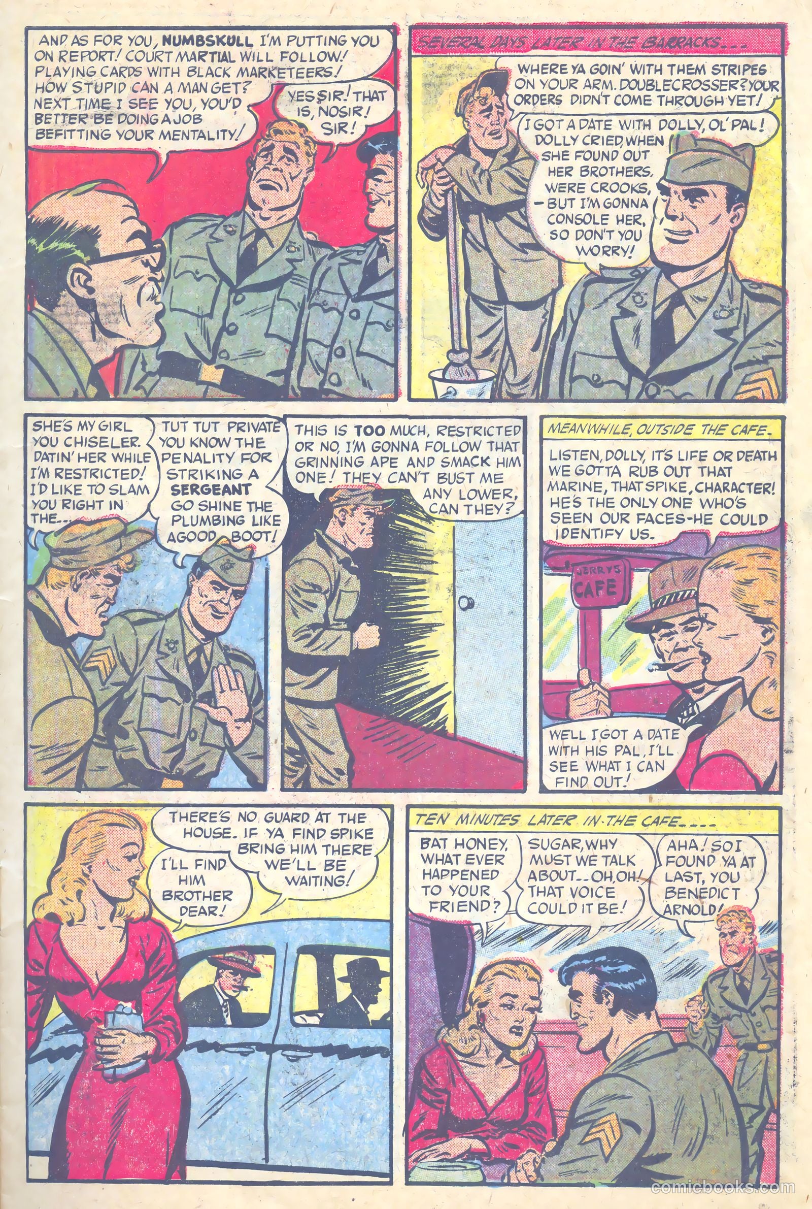 Tell It to the Marines #4 (1952) — page 7 of 36