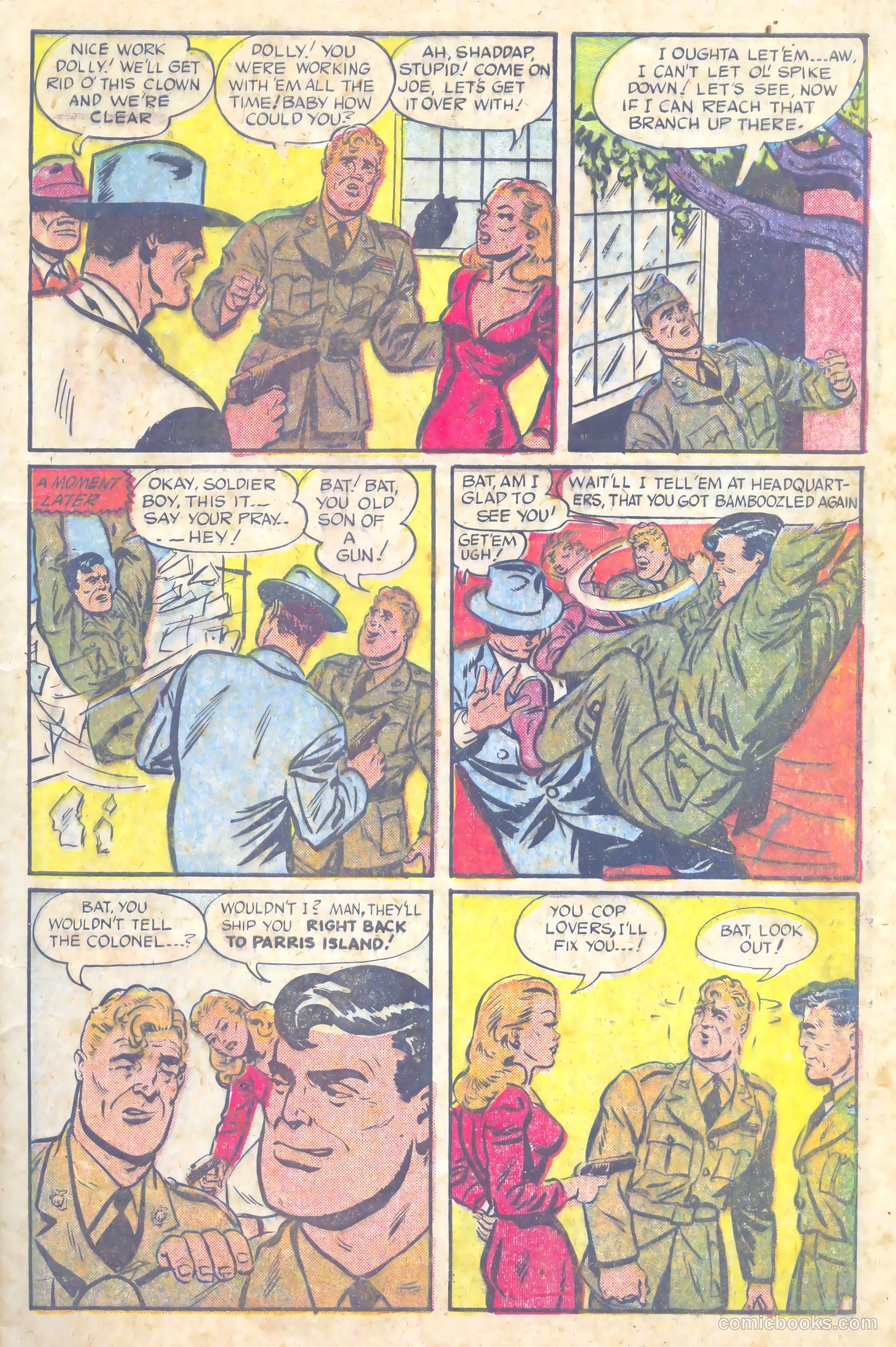 Tell It to the Marines #4 (1952) — page 9 of 36