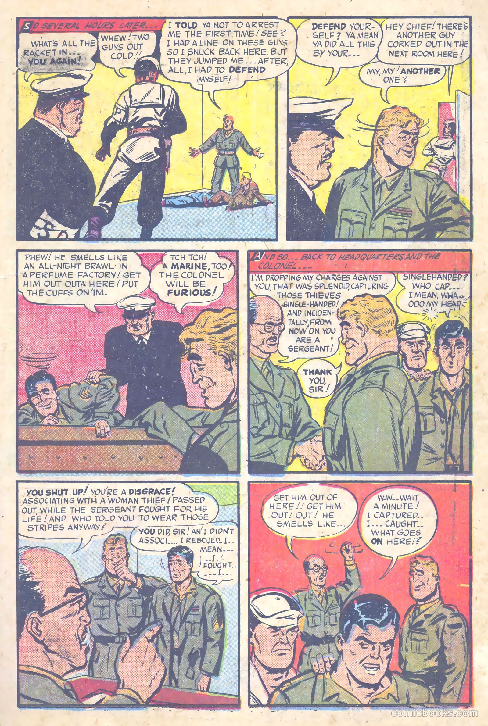 Tell It to the Marines #4 (1952) — page 11 of 36