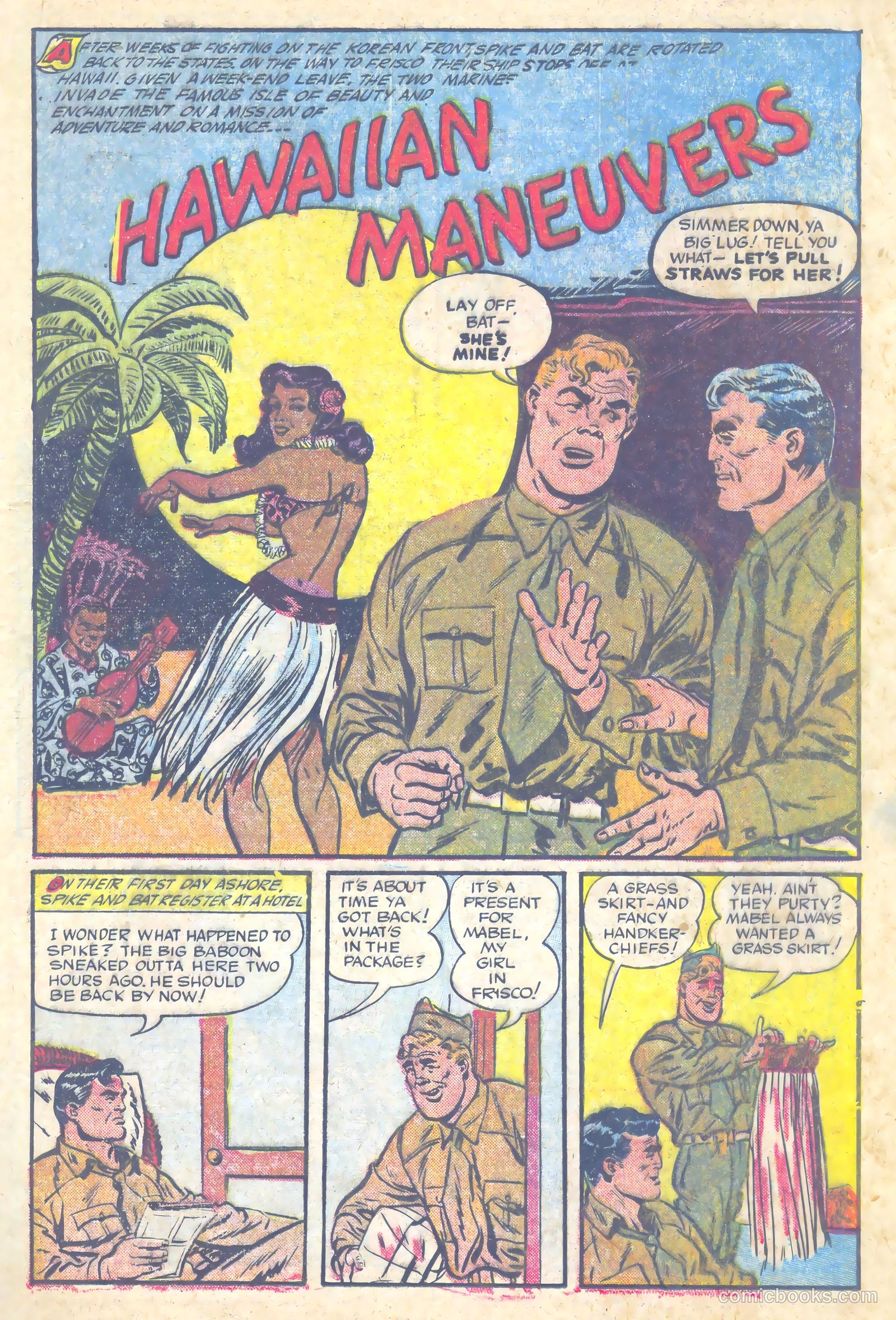 Tell It to the Marines #4 (1952) — page 13 of 36