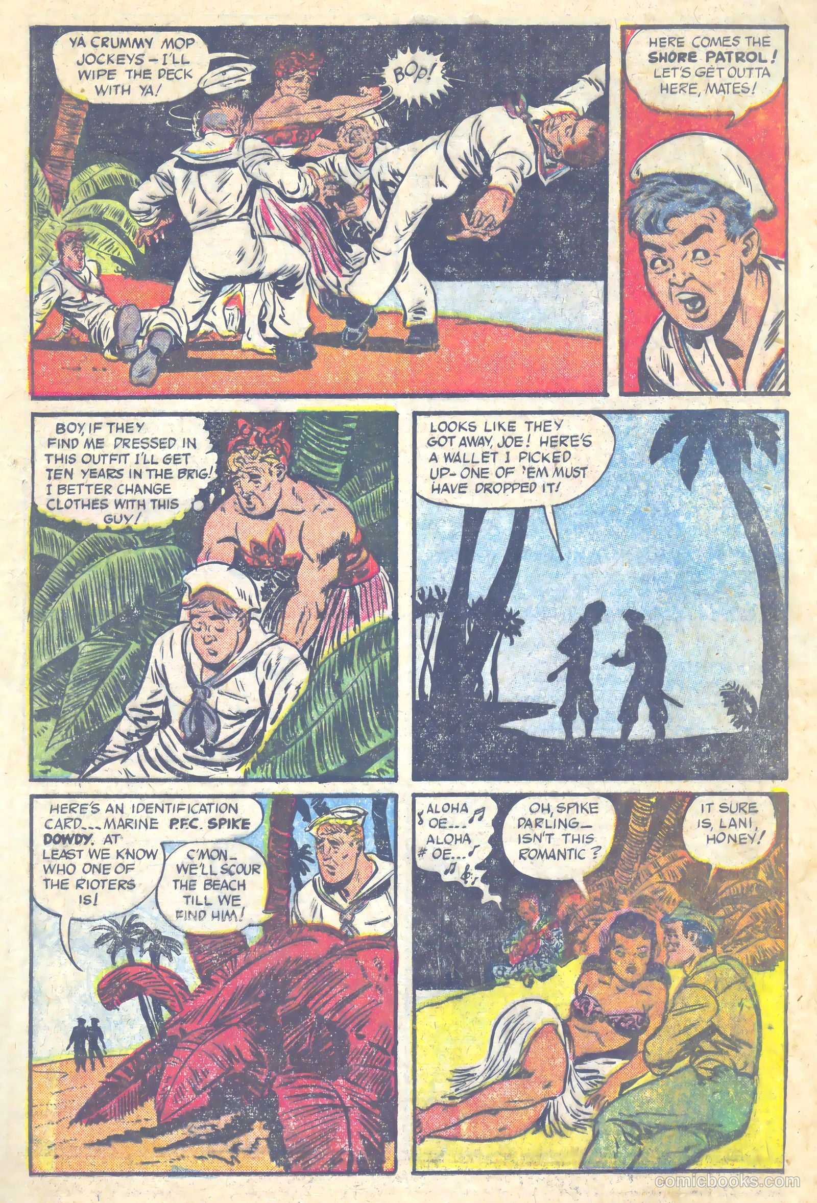 Tell It to the Marines #4 (1952) — page 17 of 36