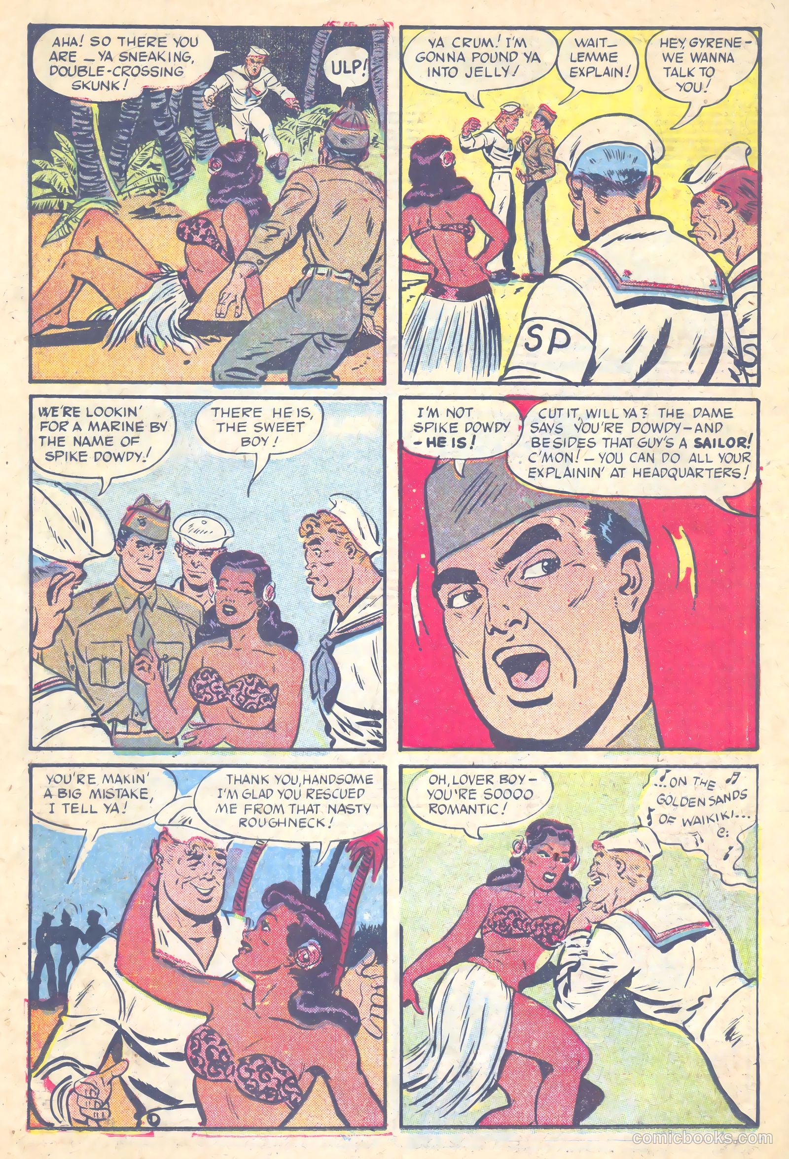Tell It to the Marines #4 (1952) — page 18 of 36