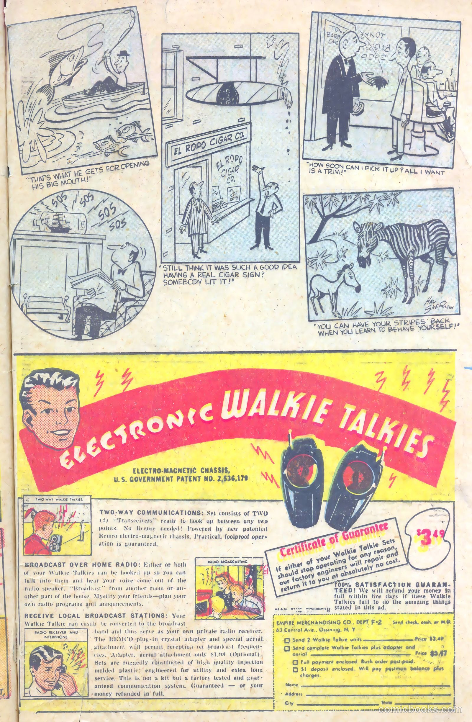 Tell It to the Marines #4 (1952) — page 33 of 36