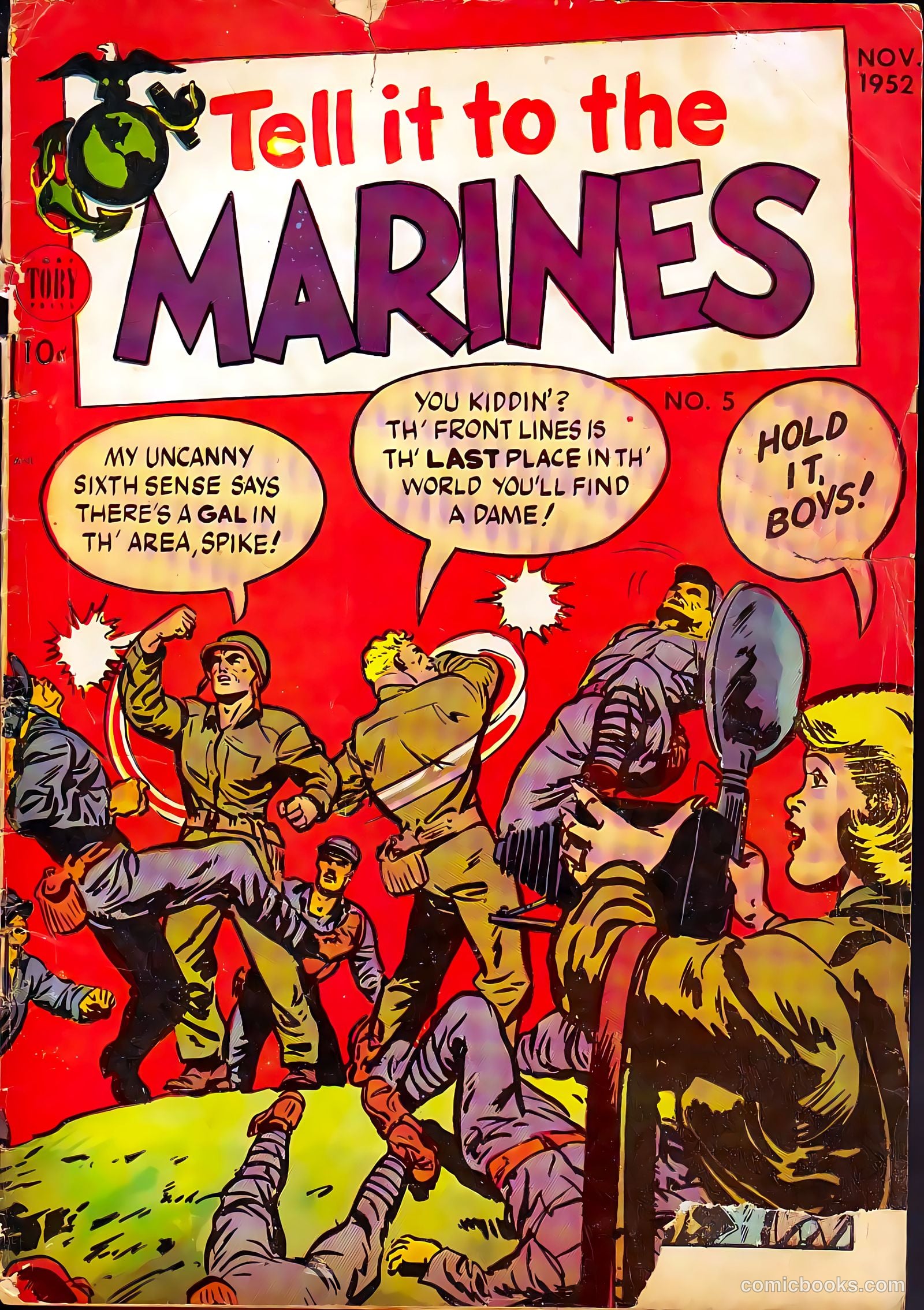 Tell It to the Marines #5 cover