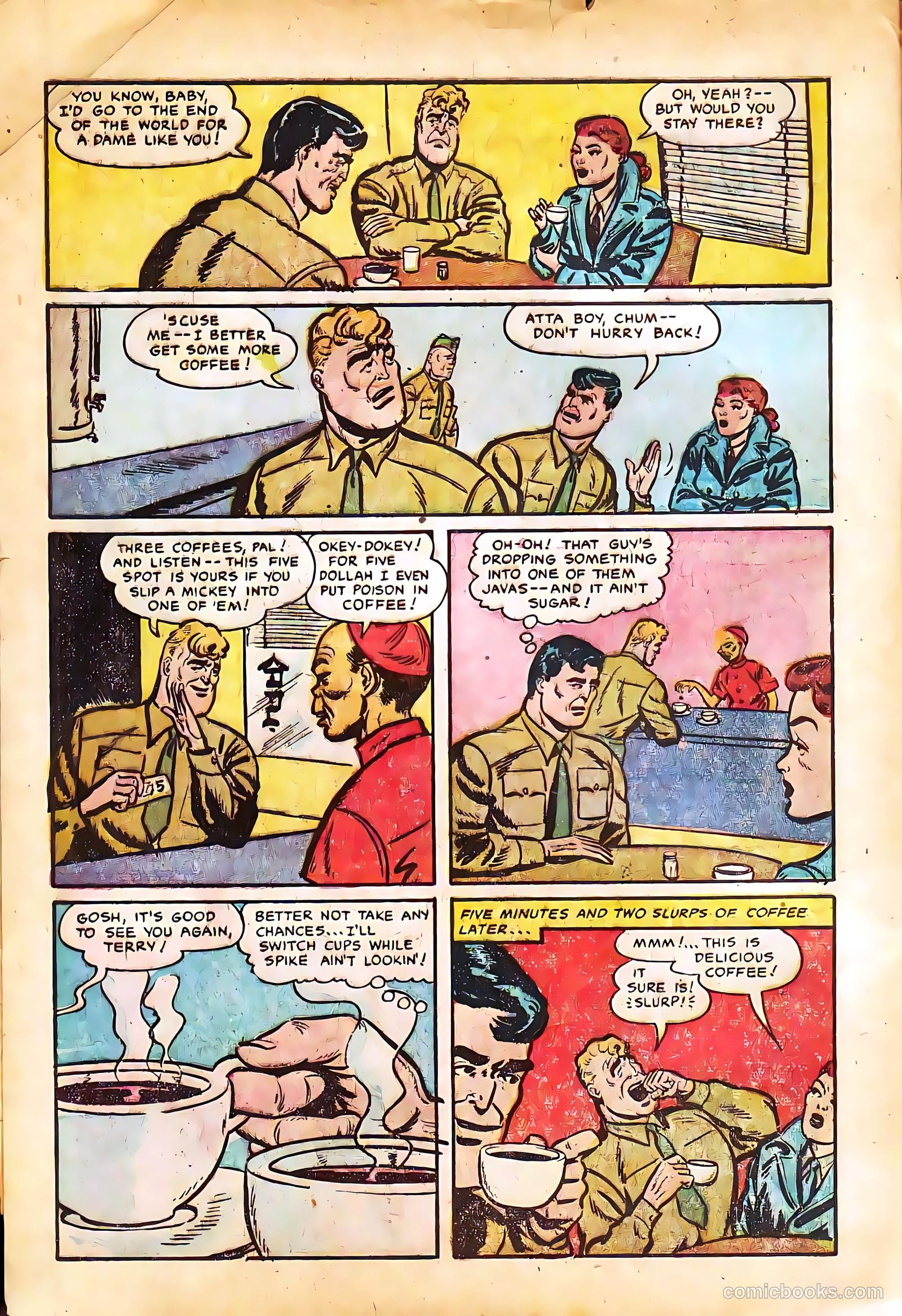 Tell It to the Marines #5 (1952) — page 4 of 36