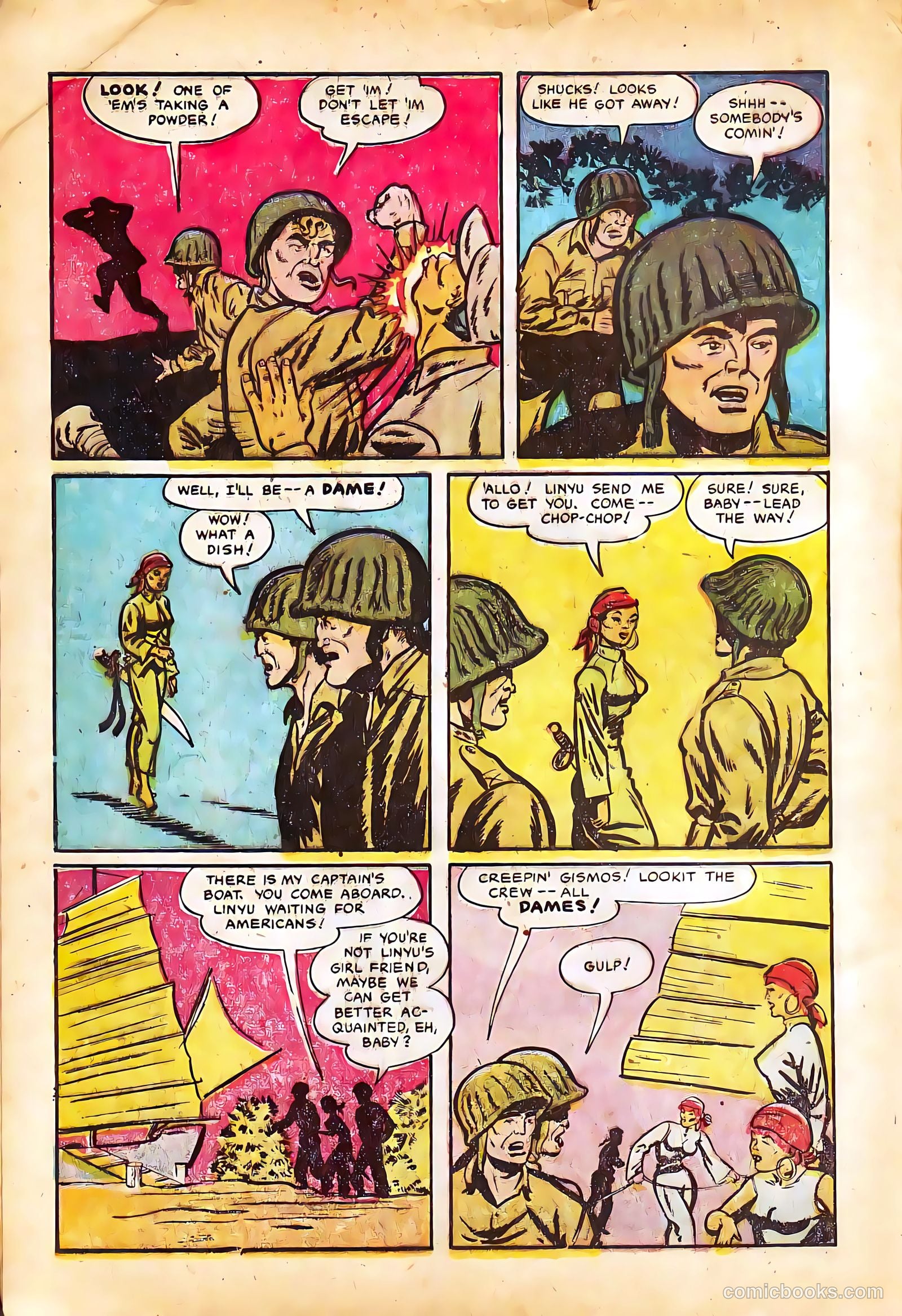 Tell It to the Marines #5 (1952) — page 8 of 36