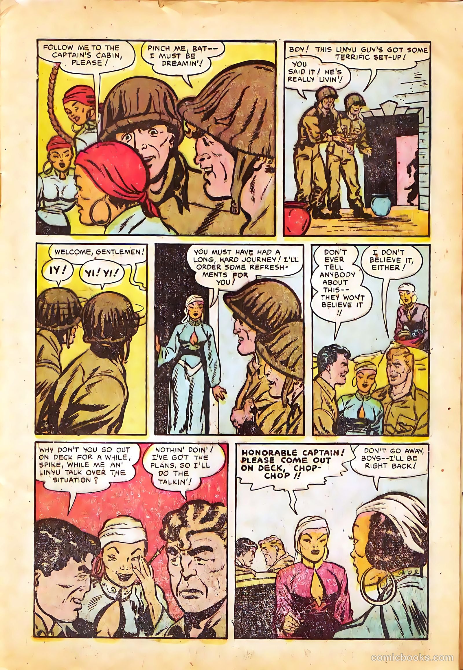 Tell It to the Marines #5 (1952) — page 9 of 36
