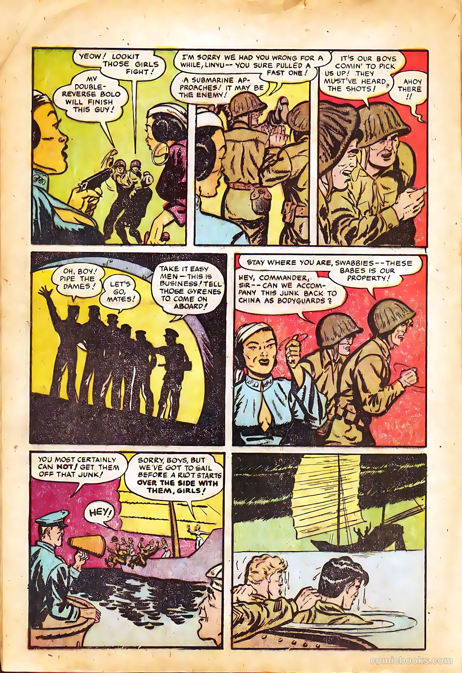 Tell It to the Marines #5 (1952) — page 12 of 36