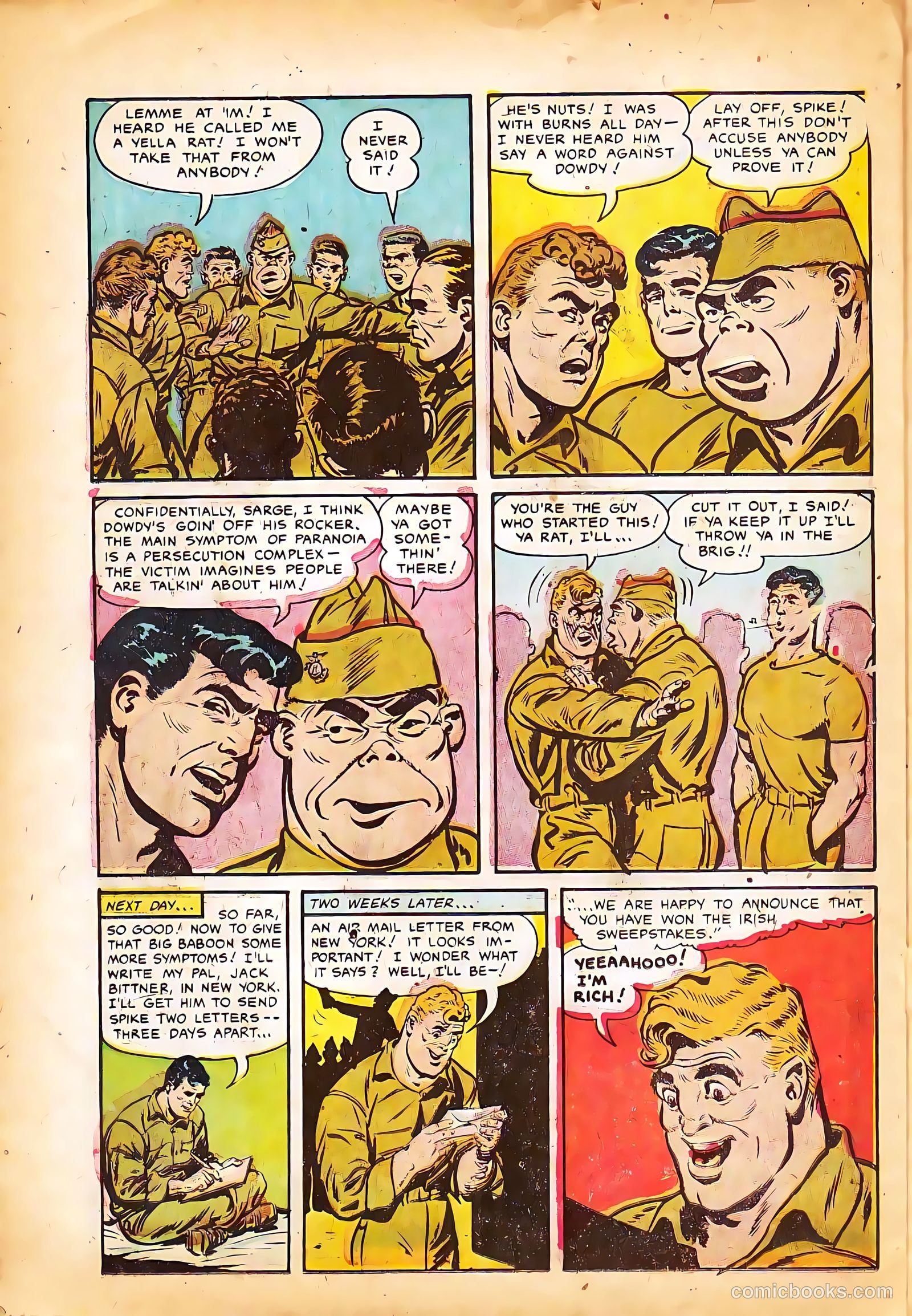 Tell It to the Marines #5 (1952) — page 22 of 36