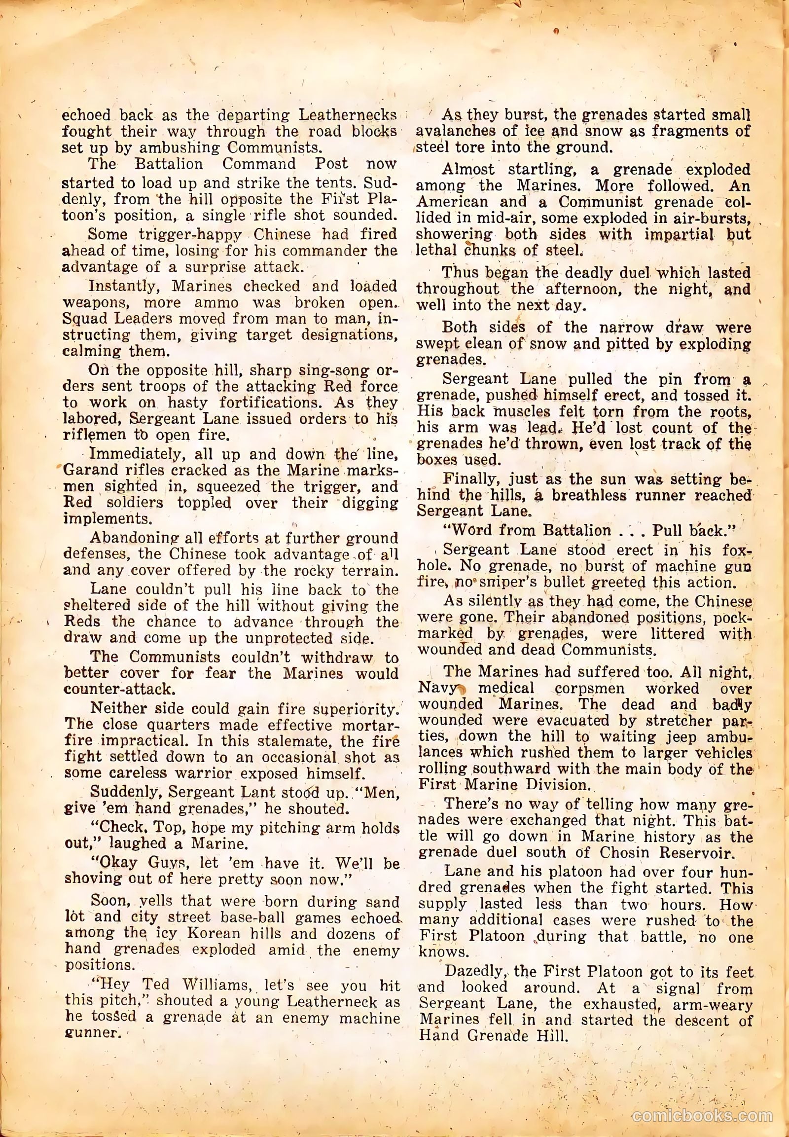 Tell It to the Marines #5 (1952) — page 28 of 36
