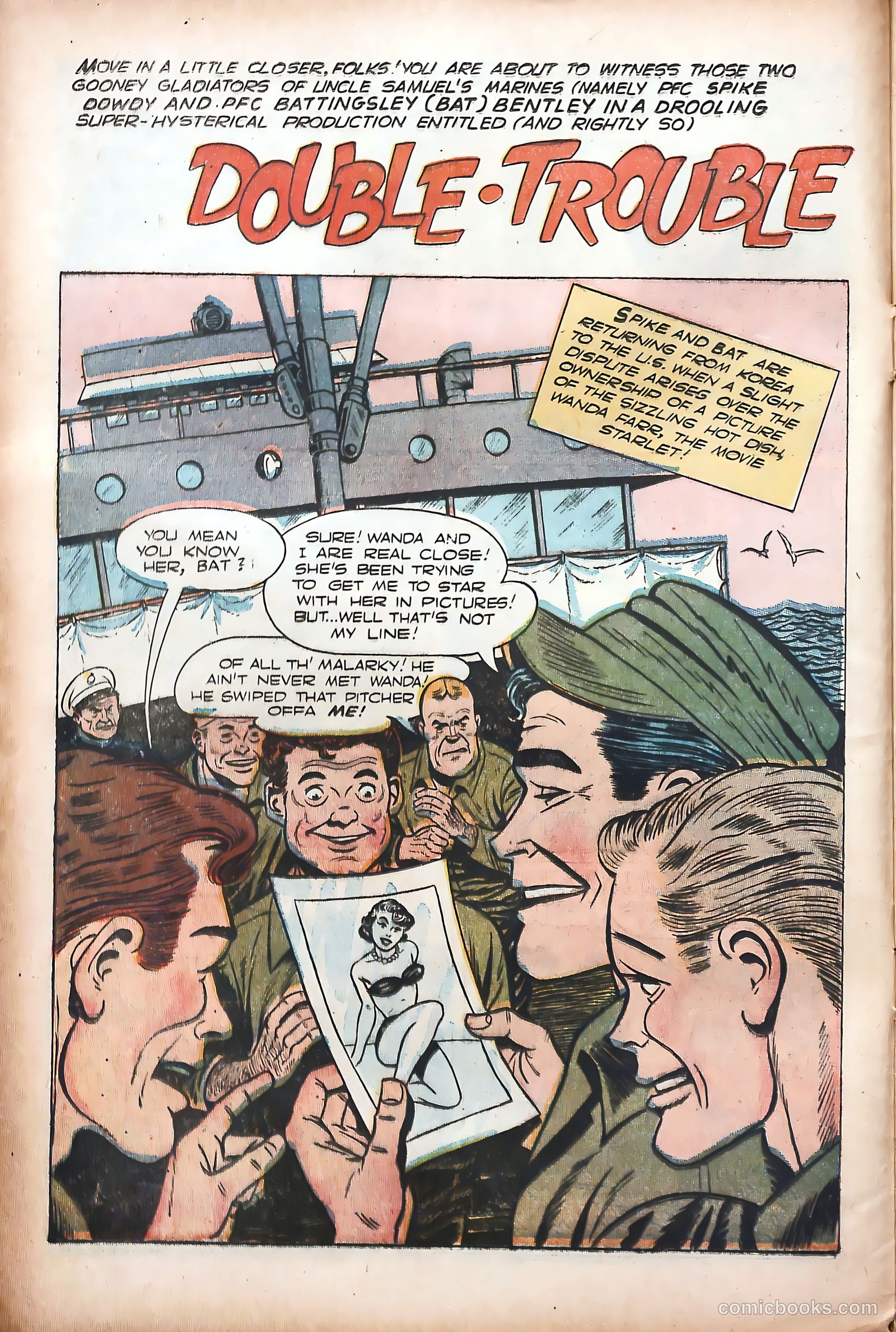 Tell It to the Marines #7 (1954) — page 12 of 36
