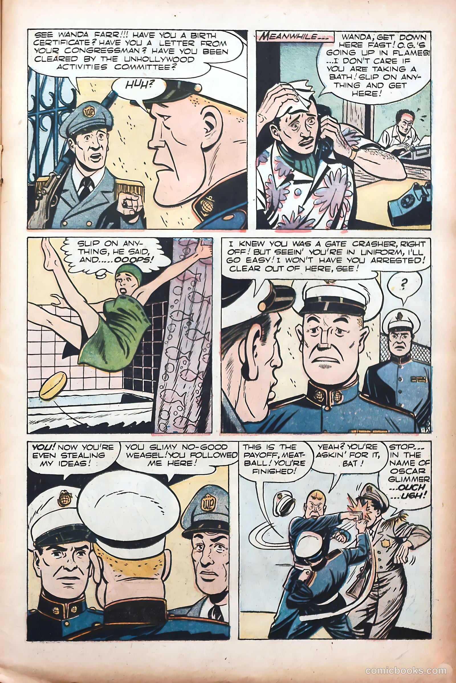 Tell It to the Marines #7 (1954) — page 15 of 36