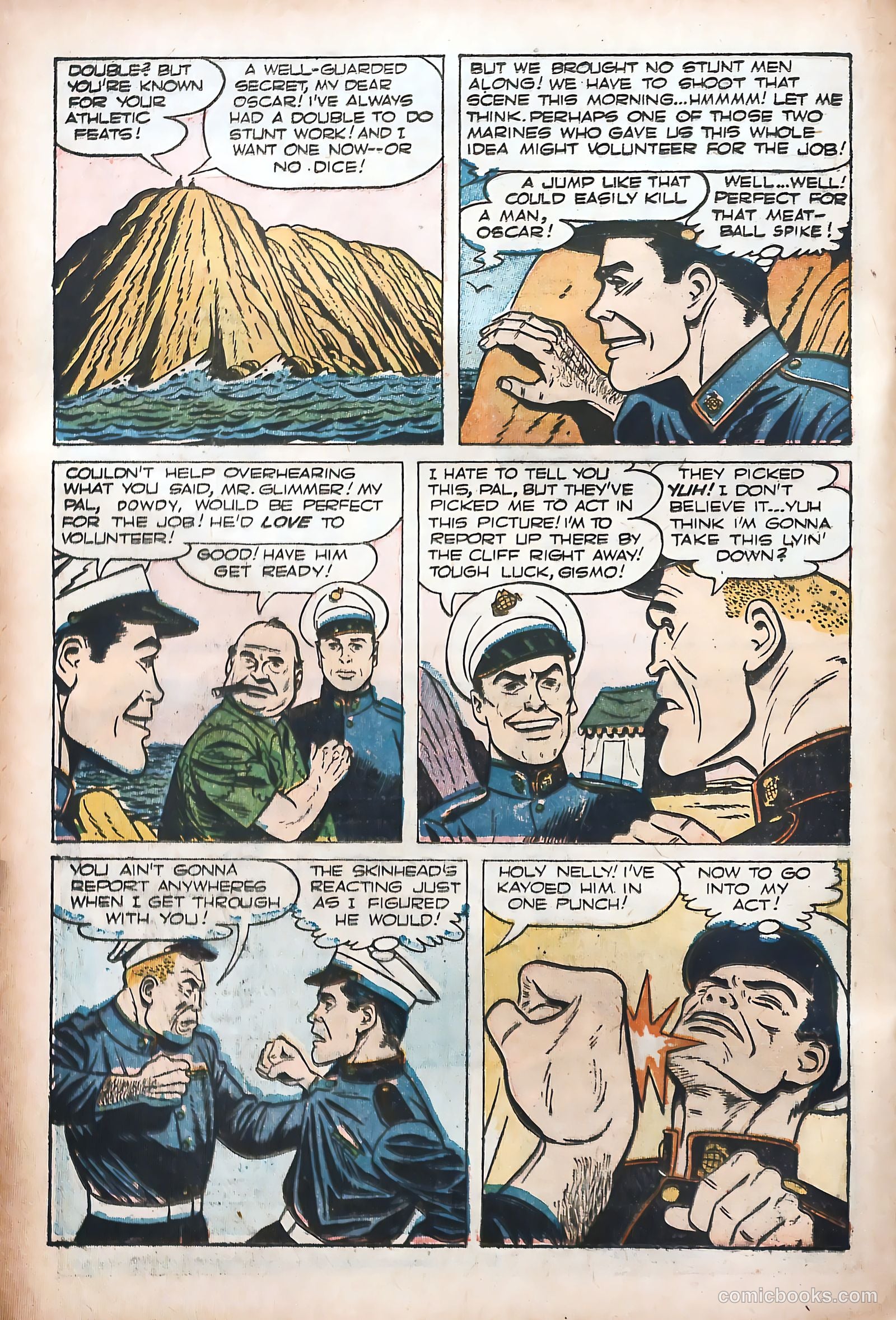 Tell It to the Marines #7 (1954) — page 20 of 36