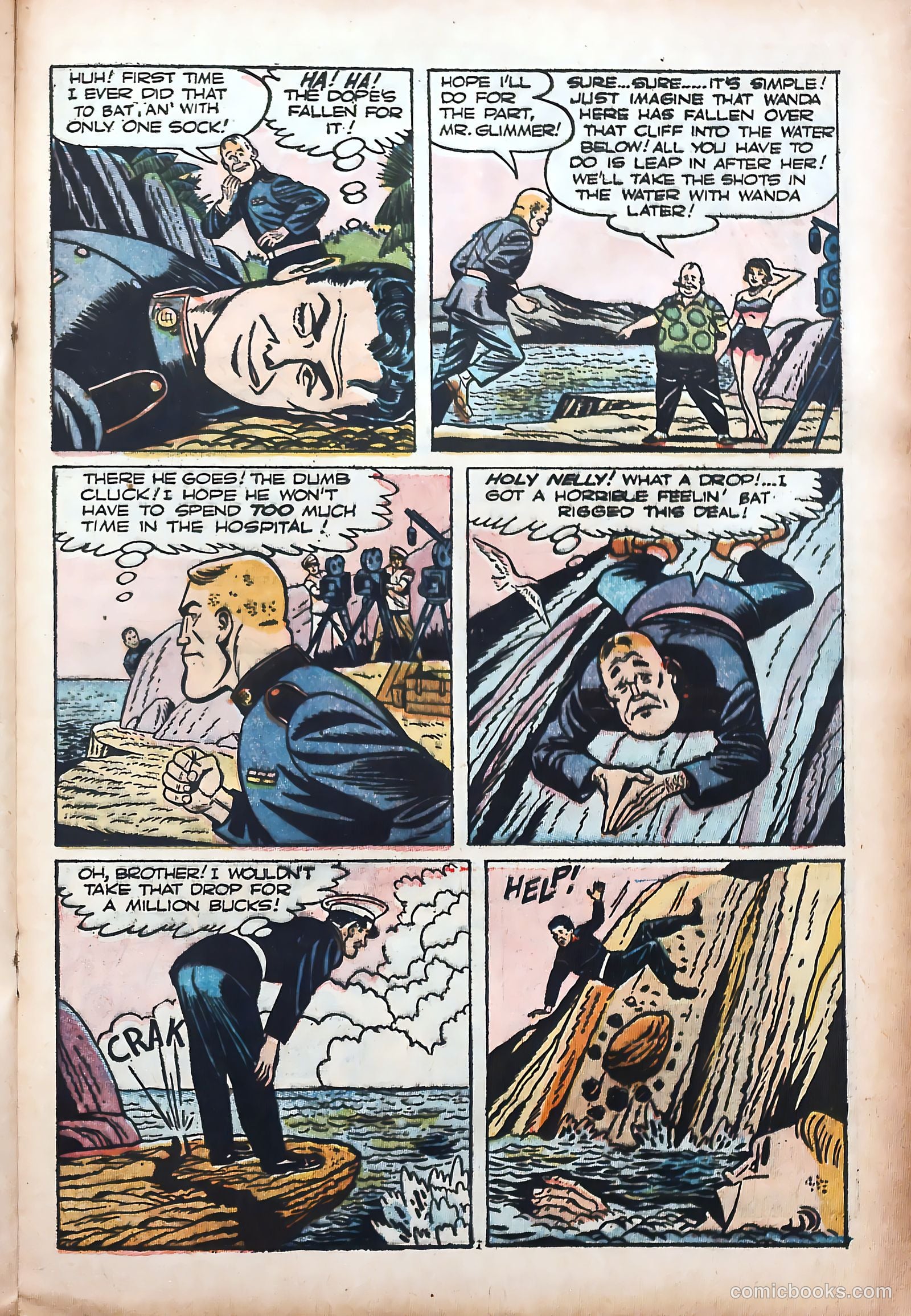 Tell It to the Marines #7 (1954) — page 21 of 36