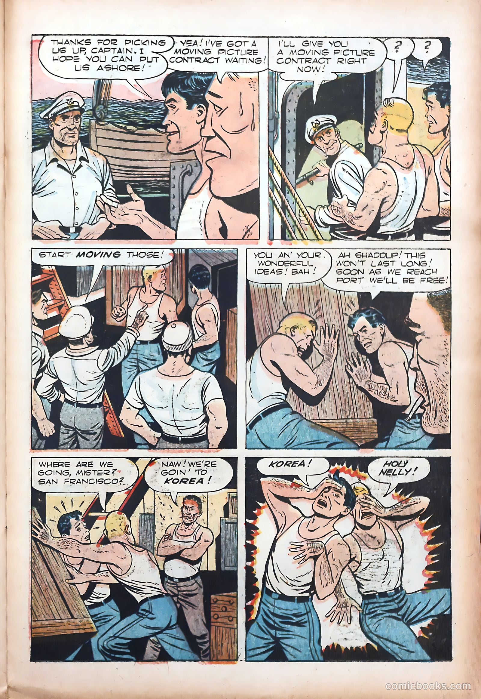 Tell It to the Marines #7 (1954) — page 23 of 36