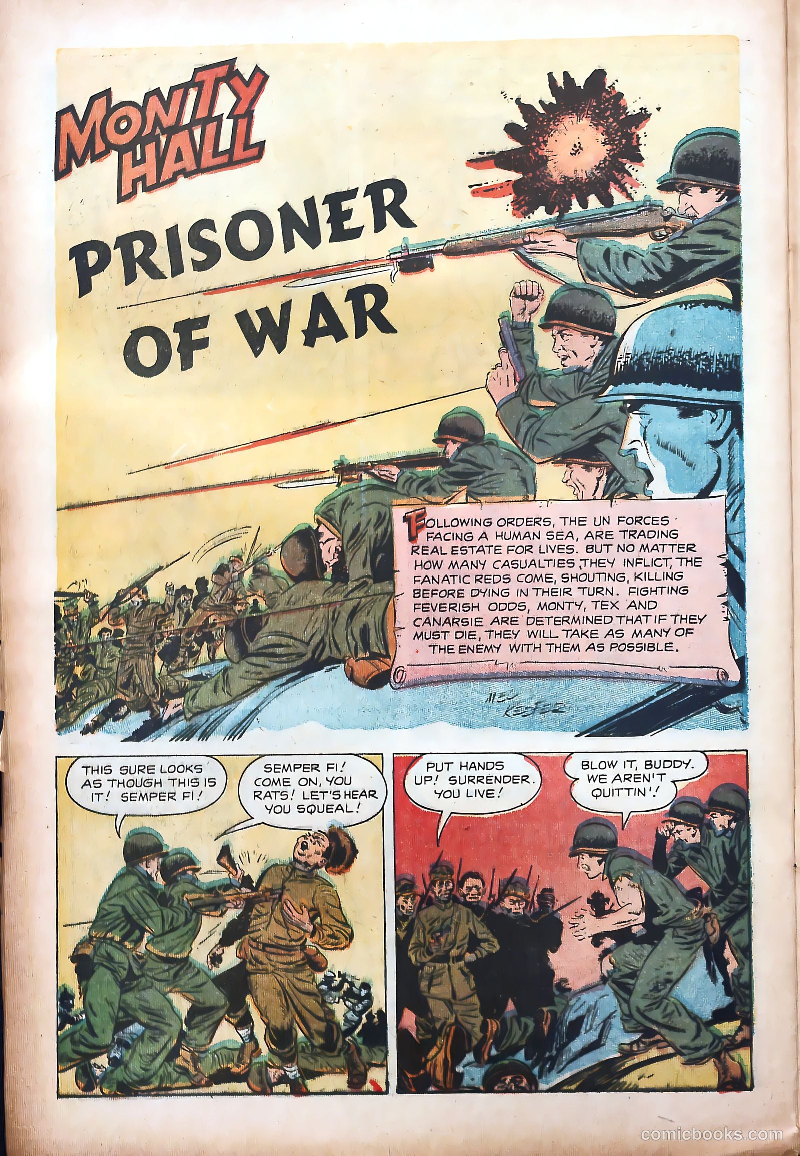 Tell It to the Marines #7 (1954) — page 24 of 36