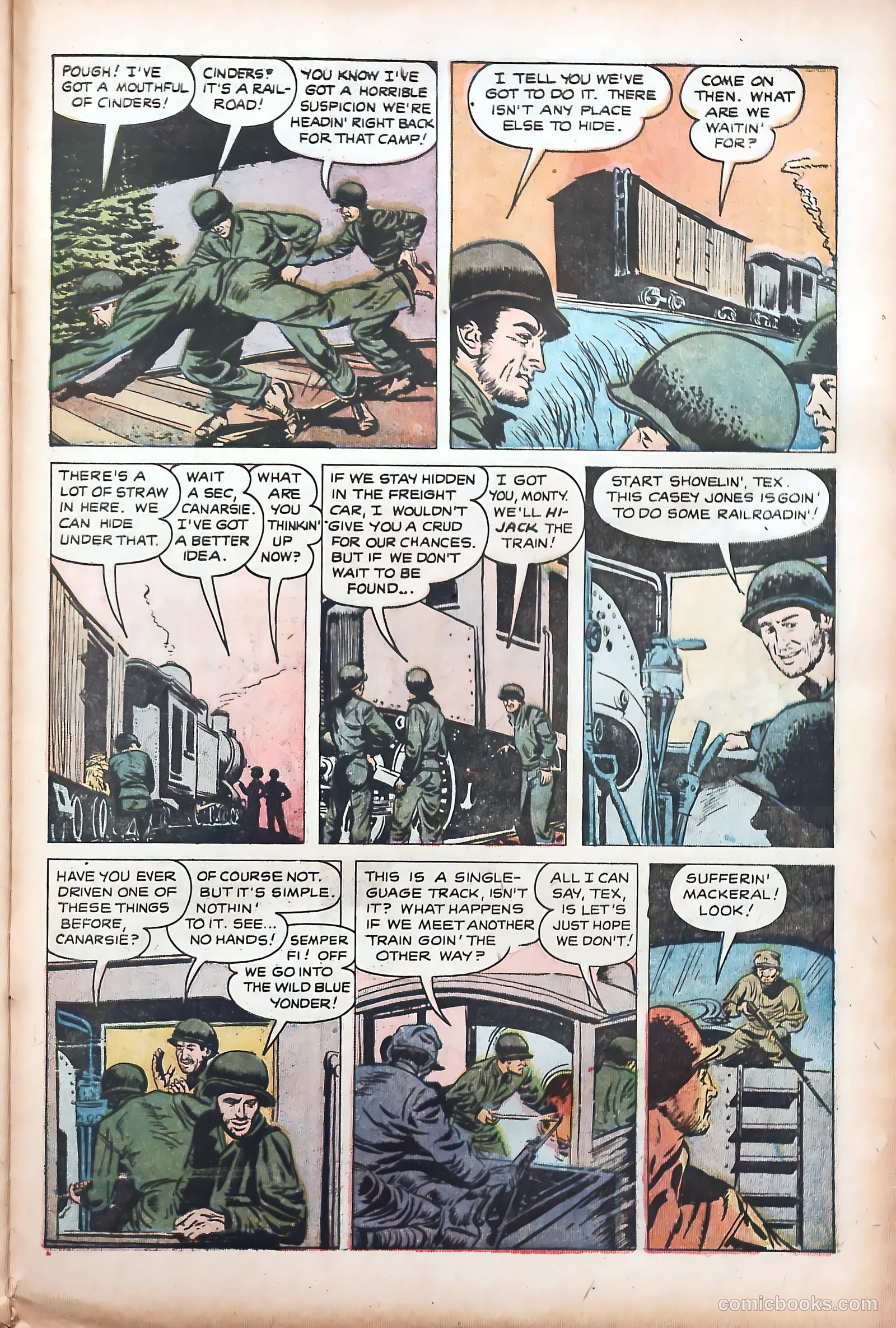 Tell It to the Marines #7 (1954) — page 27 of 36