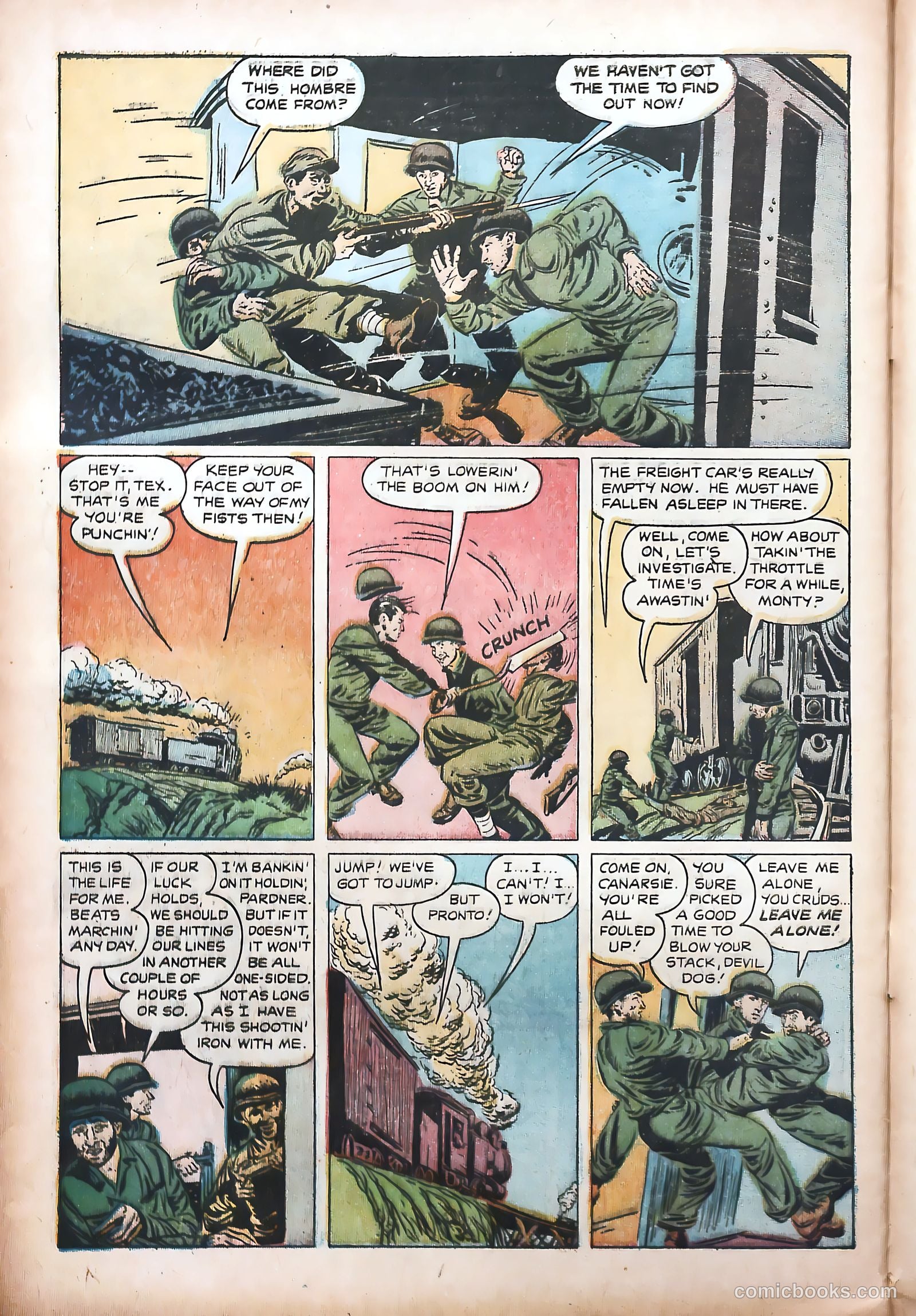 Tell It to the Marines #7 (1954) — page 28 of 36