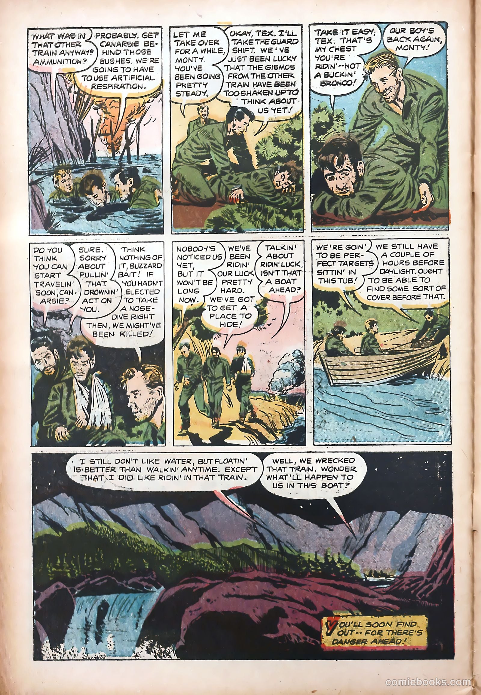 Tell It to the Marines #7 (1954) — page 30 of 36