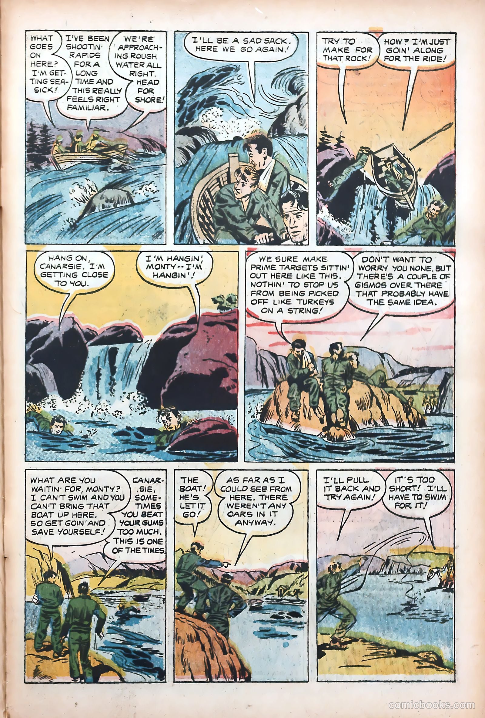Tell It to the Marines #7 (1954) — page 31 of 36
