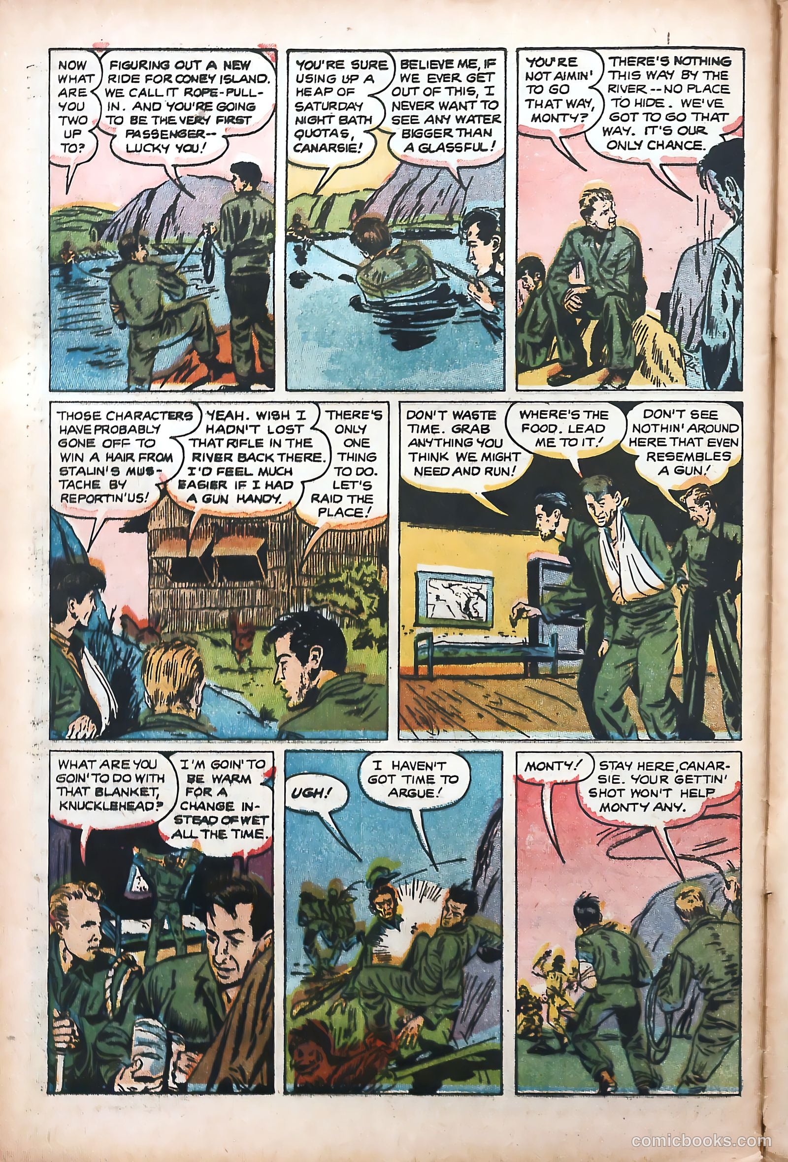 Tell It to the Marines #7 (1954) — page 32 of 36