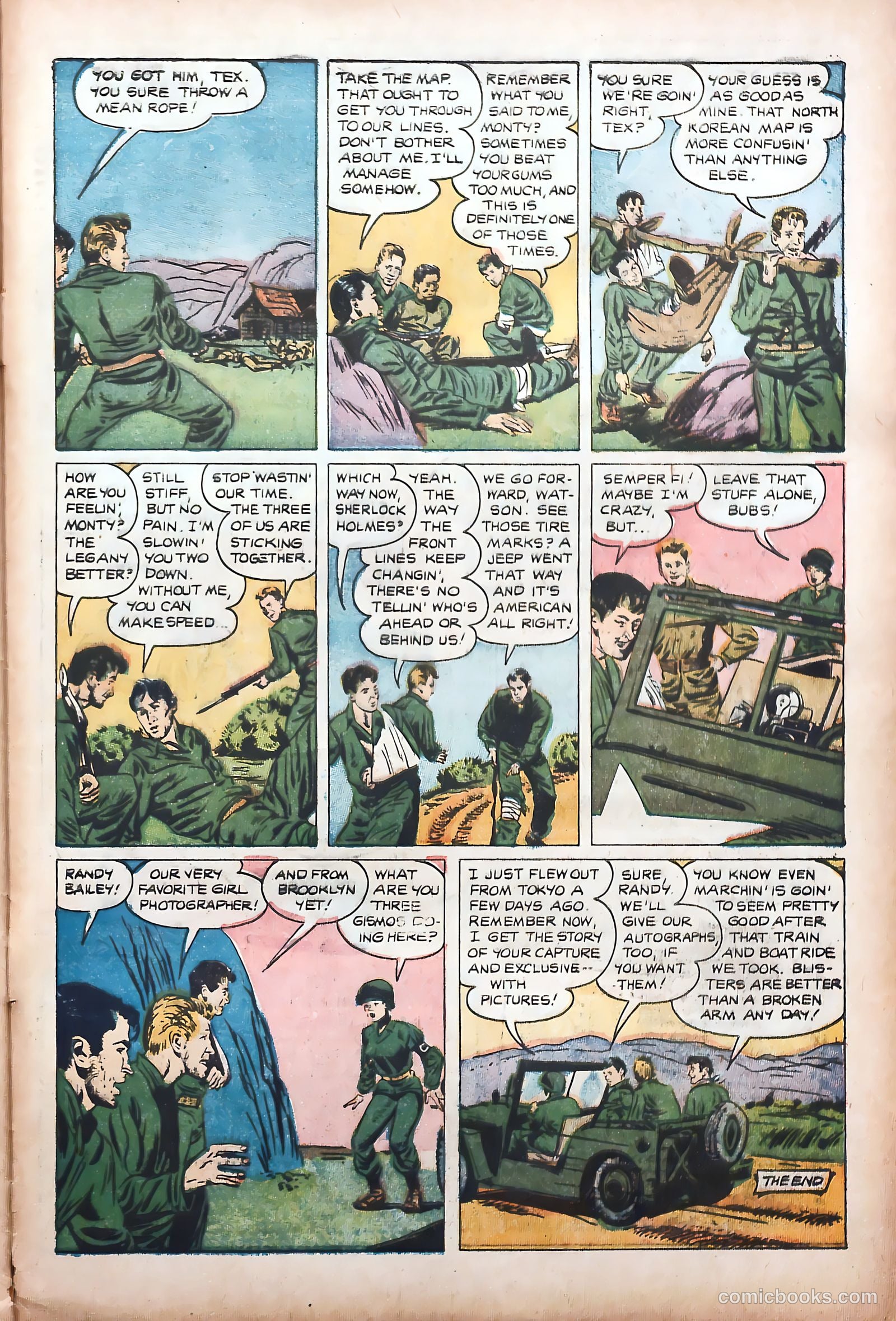Tell It to the Marines #7 (1954) — page 33 of 36