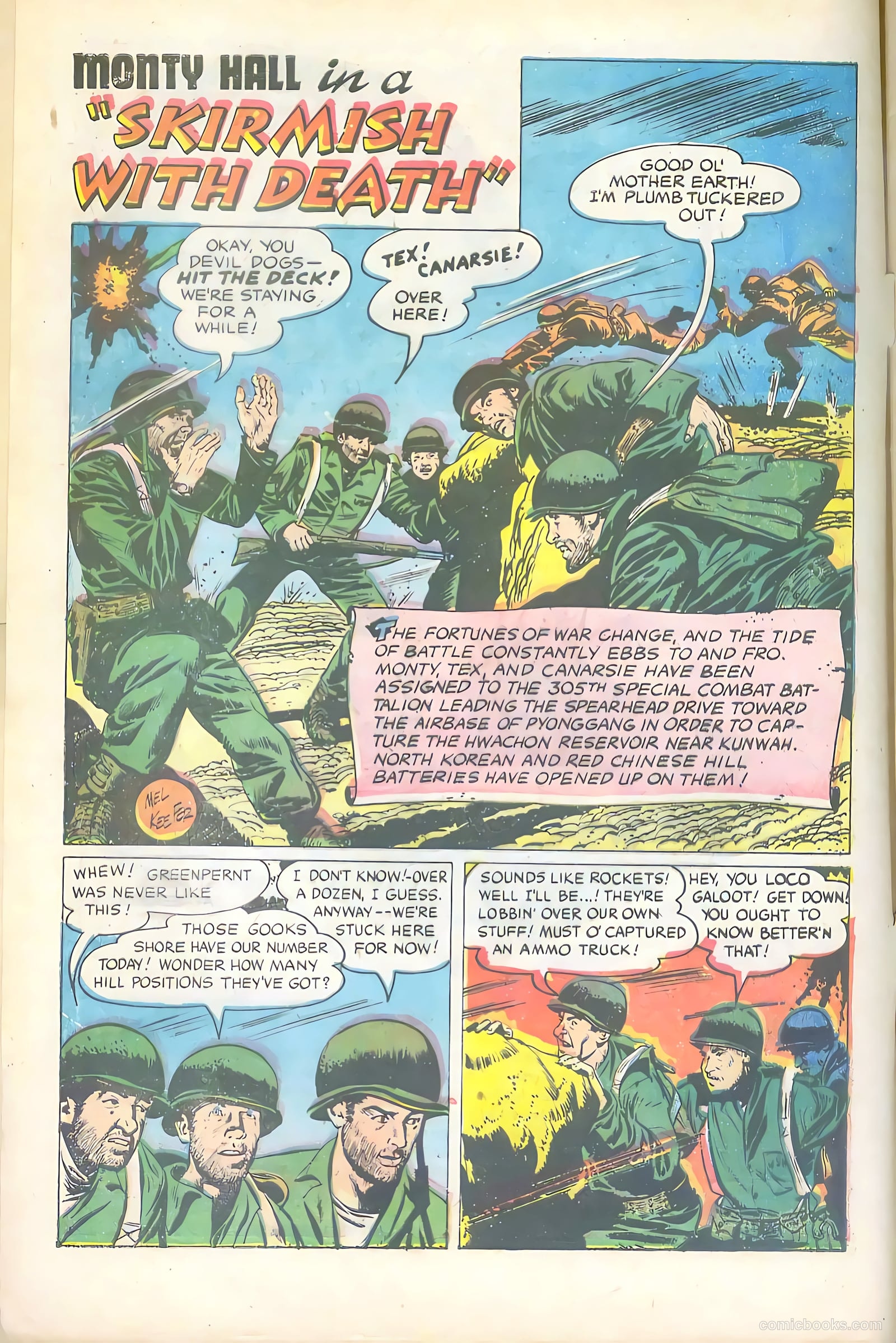 Tell It to the Marines #8 (1954) — page 4 of 36