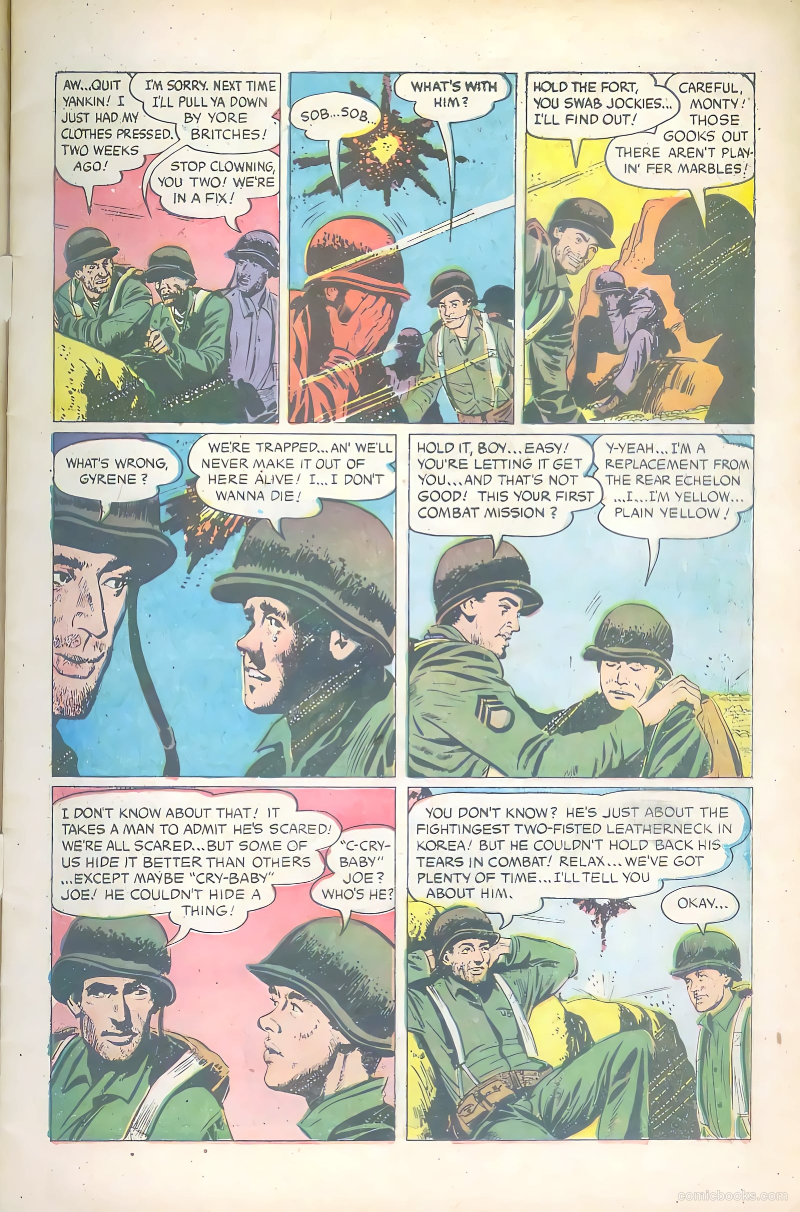 Tell It to the Marines #8 (1954) — page 5 of 36