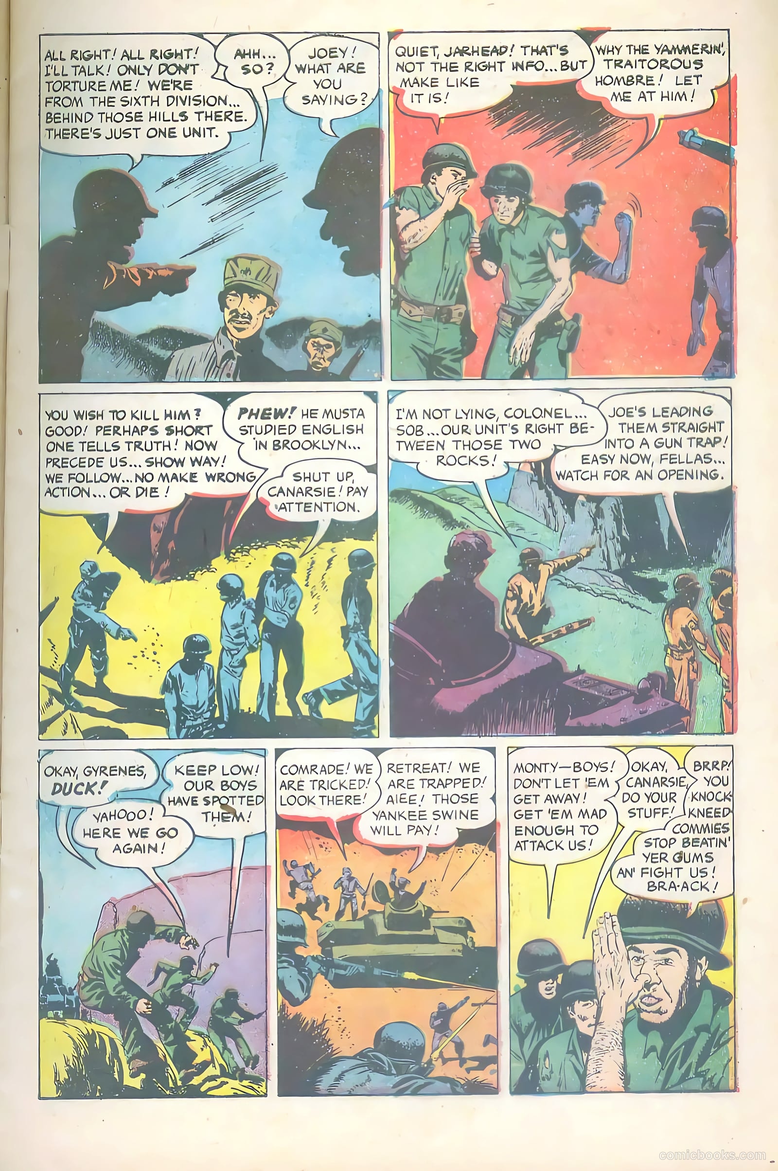 Tell It to the Marines #8 (1954) — page 9 of 36
