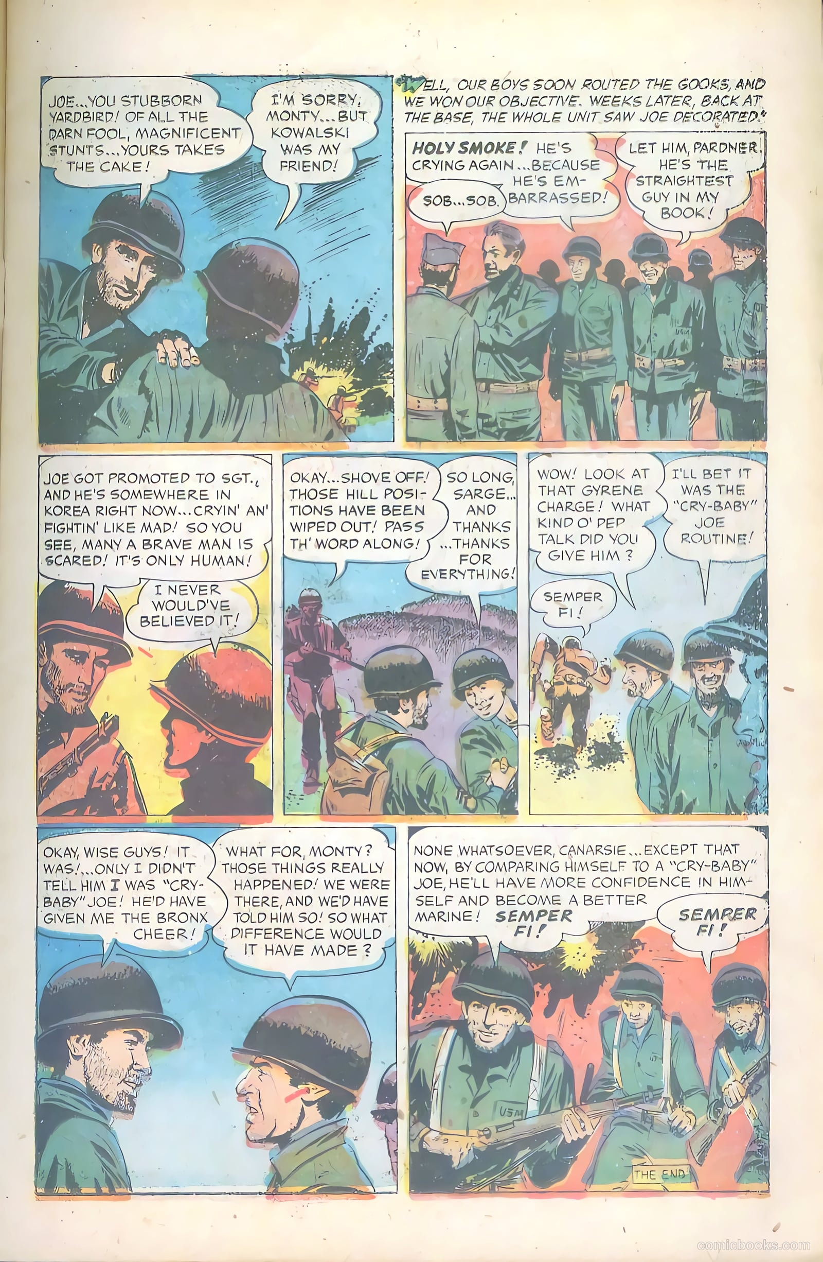 Tell It to the Marines #8 (1954) — page 11 of 36