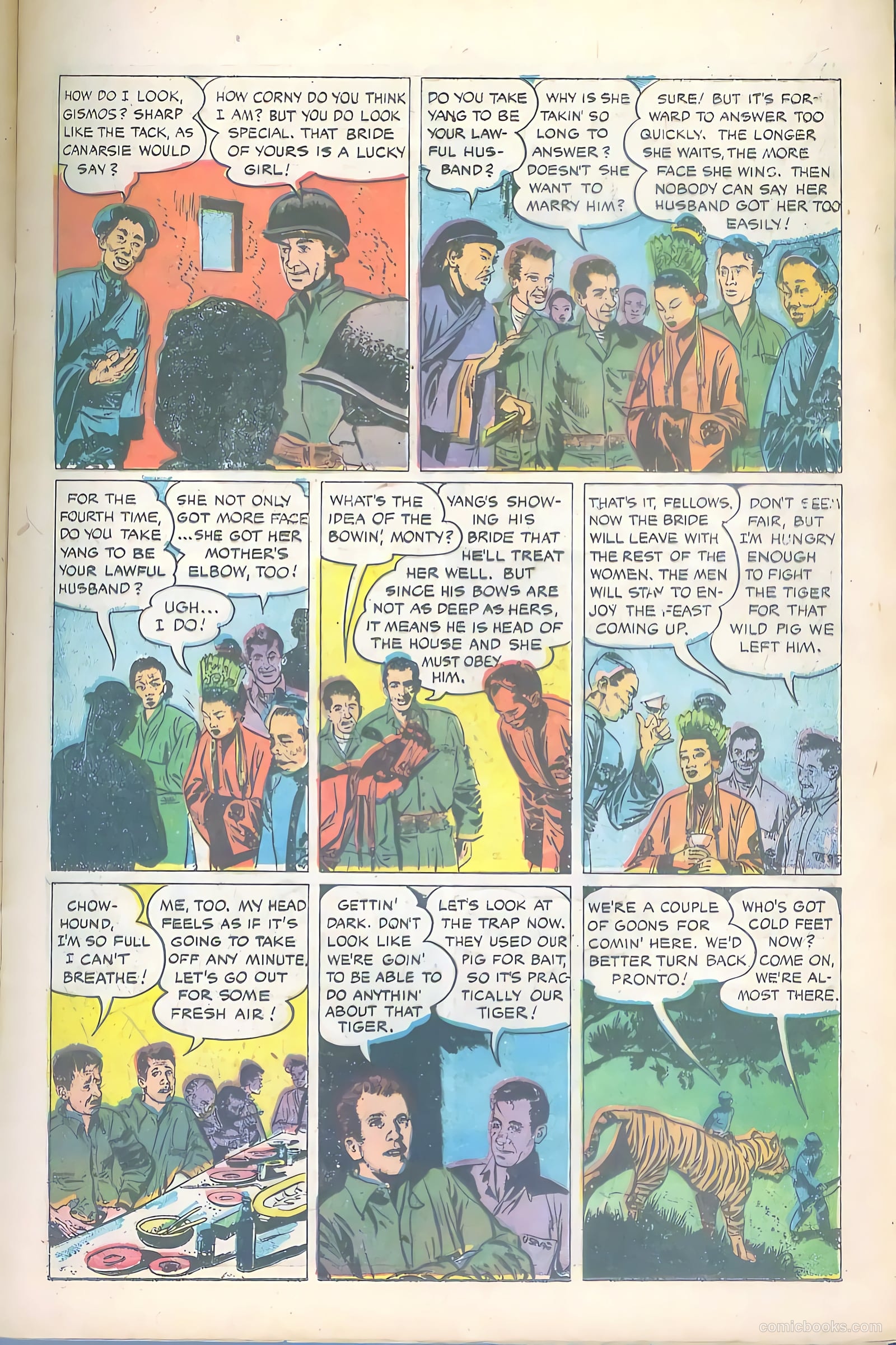 Tell It to the Marines #8 (1954) — page 15 of 36